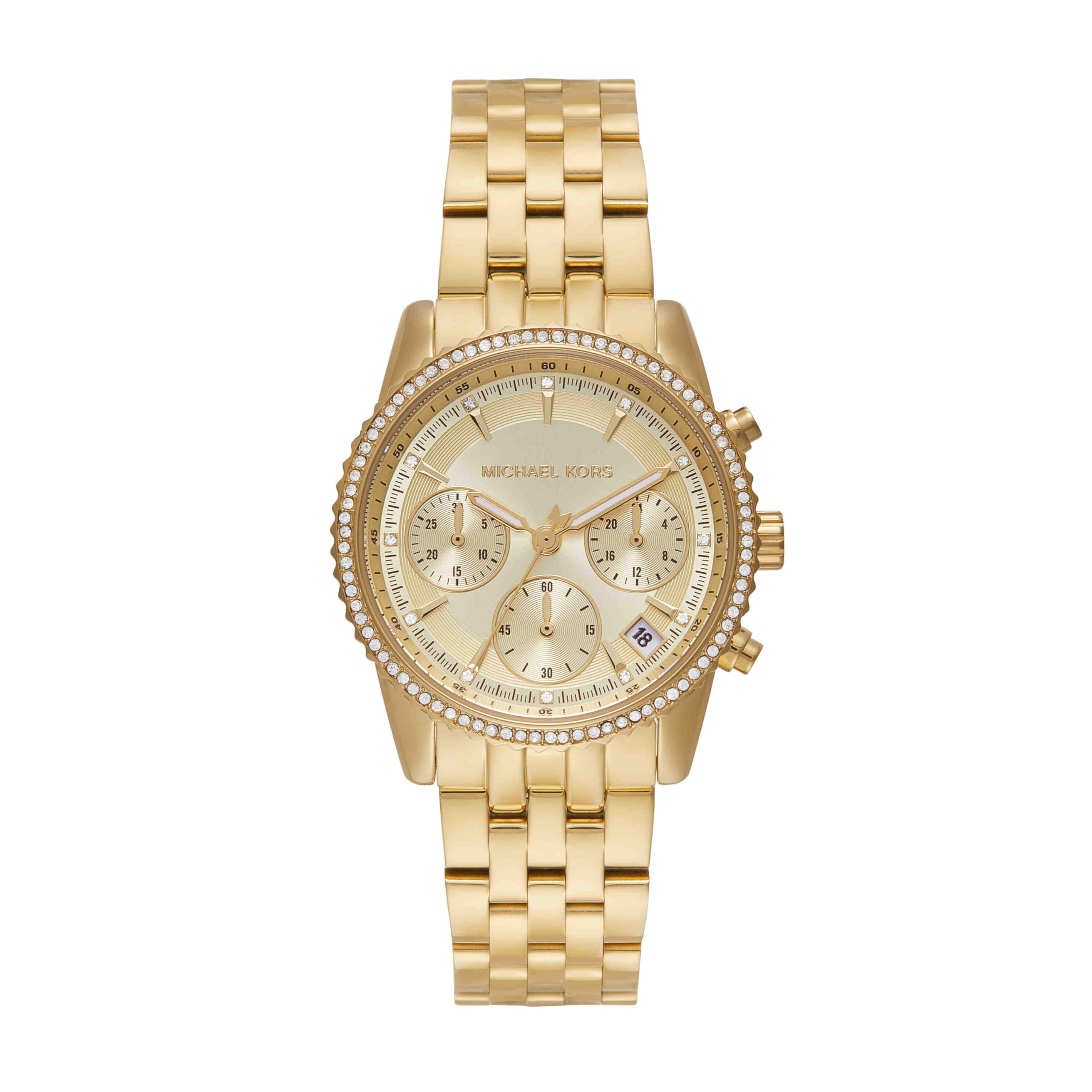 Michael Kors Ritz Gold Watch MK7530