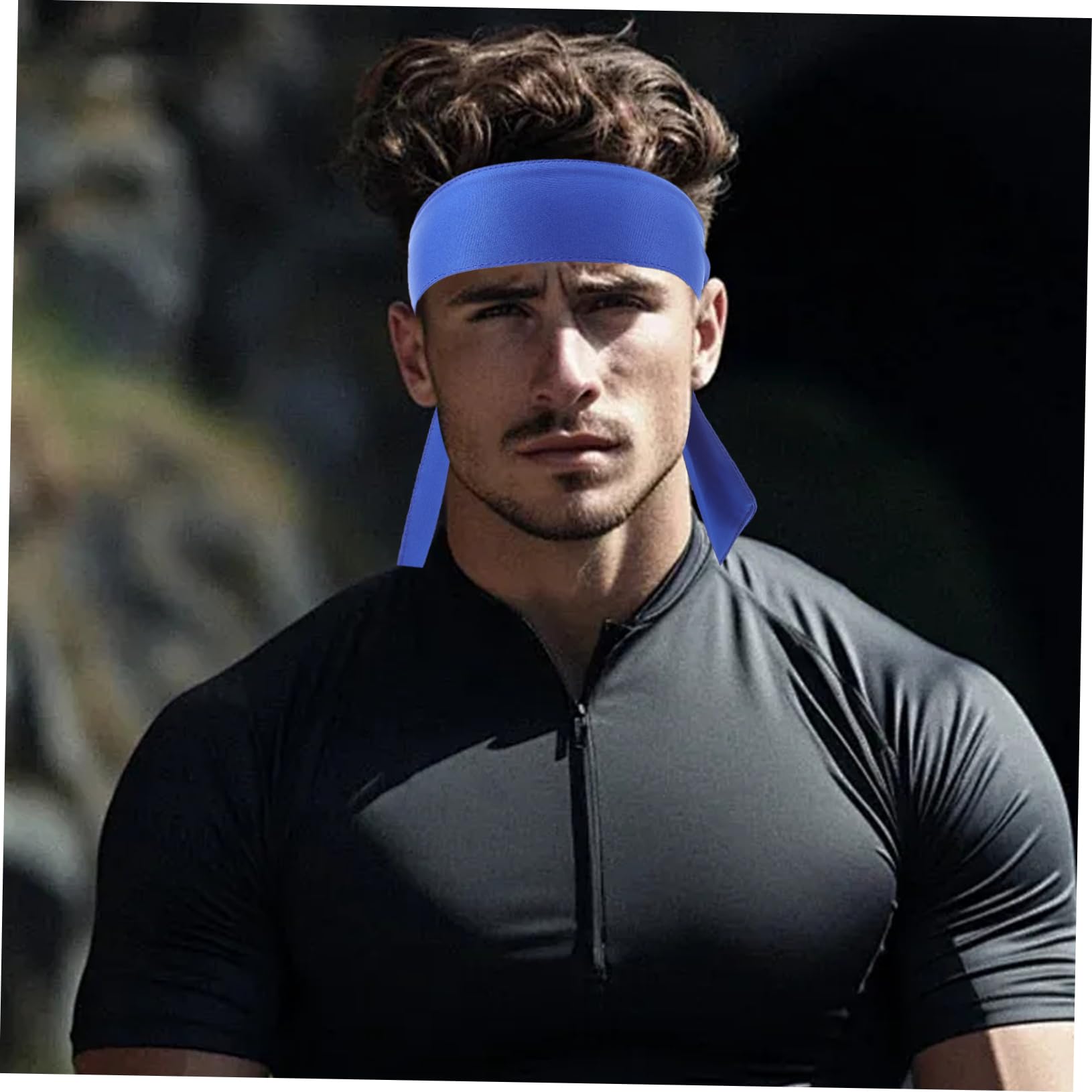 24 Stück-Pack Sport Stirnbänder aus Polyester rutschfest und Schweißabsorbierend Atmungsaktiv für Damen und Herren Beim Training und Draußen