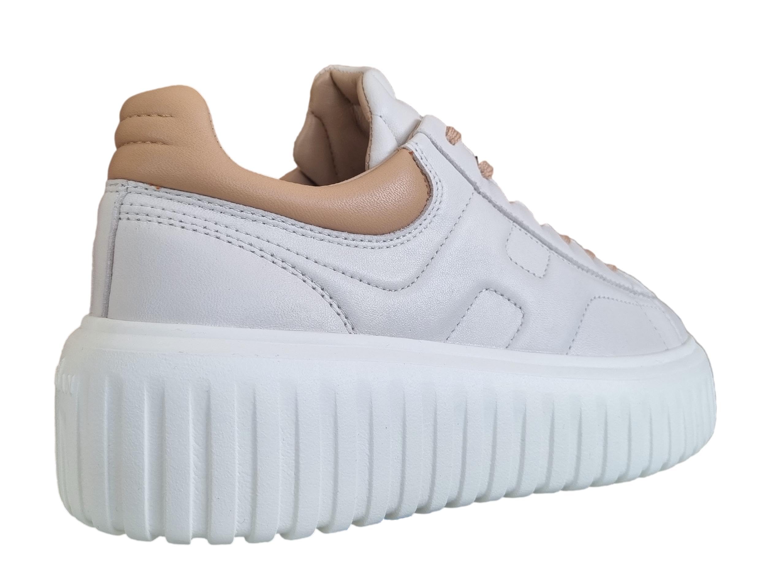 Hogan Zapatillas deportivas mujer H-Stripes HXW6450FC60LE90CA9 Yogurt y Avellana