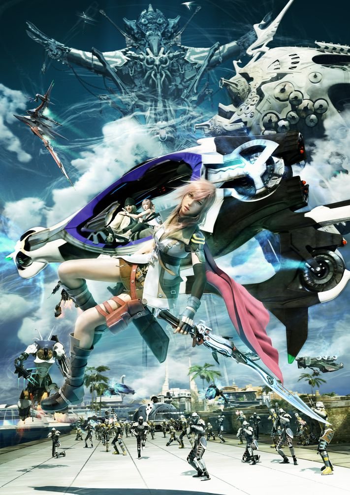 Amazon.com: 14x20 inch Final Fantasy 13 XIII Silk Poster EGSE-C16