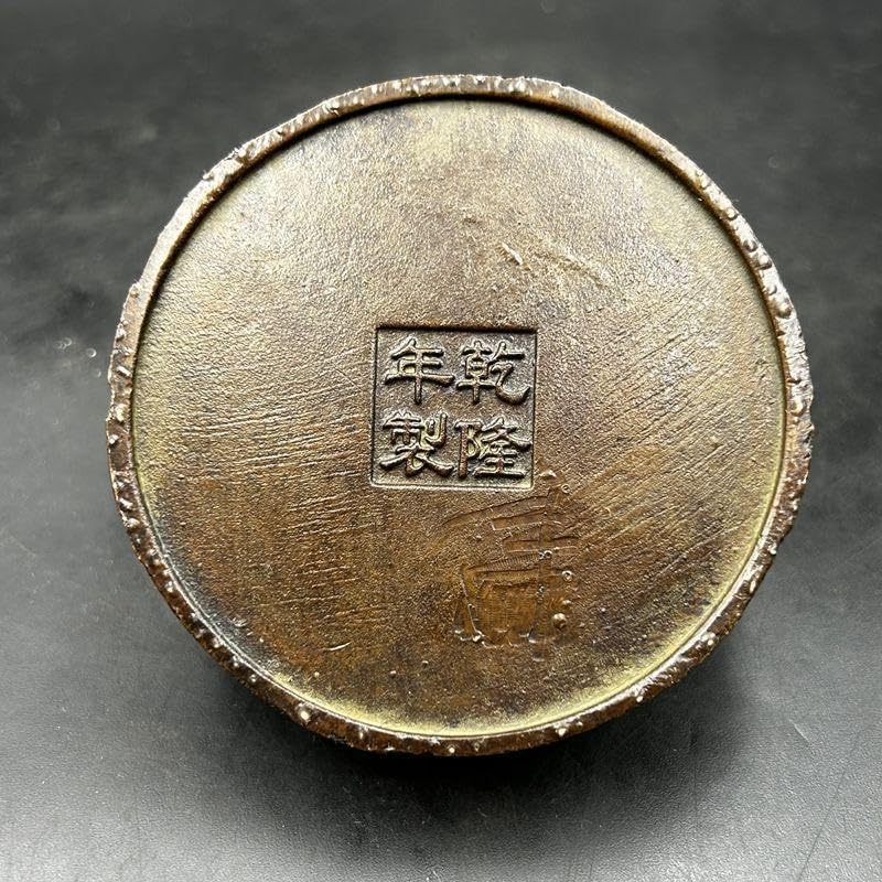 香炉 銅器 文房具 茶道具 重厚 極細工 工芸品 美術品 茶寵の置物