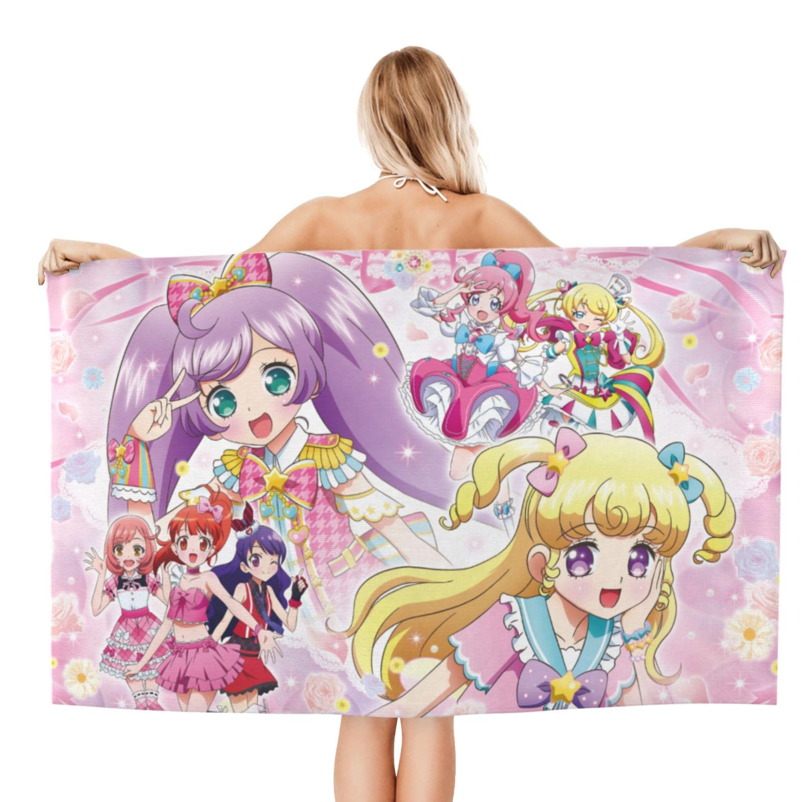 Amazon.co.jp: アイドルタイムプリパラ ビーチタオル バスタオル 大判