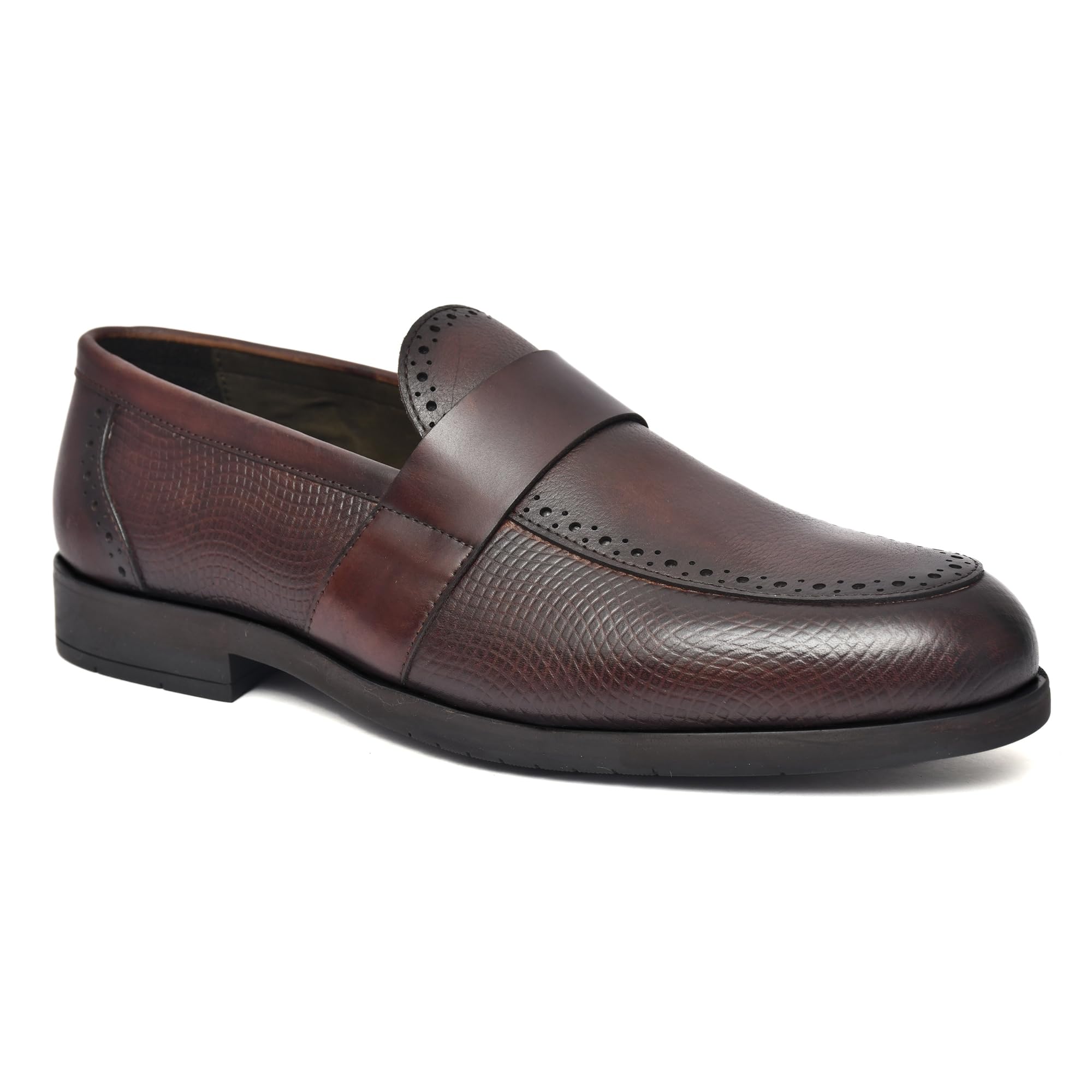 nico nerini Mens Men's Leather Loafers Shoes Moccasin-picture-33
