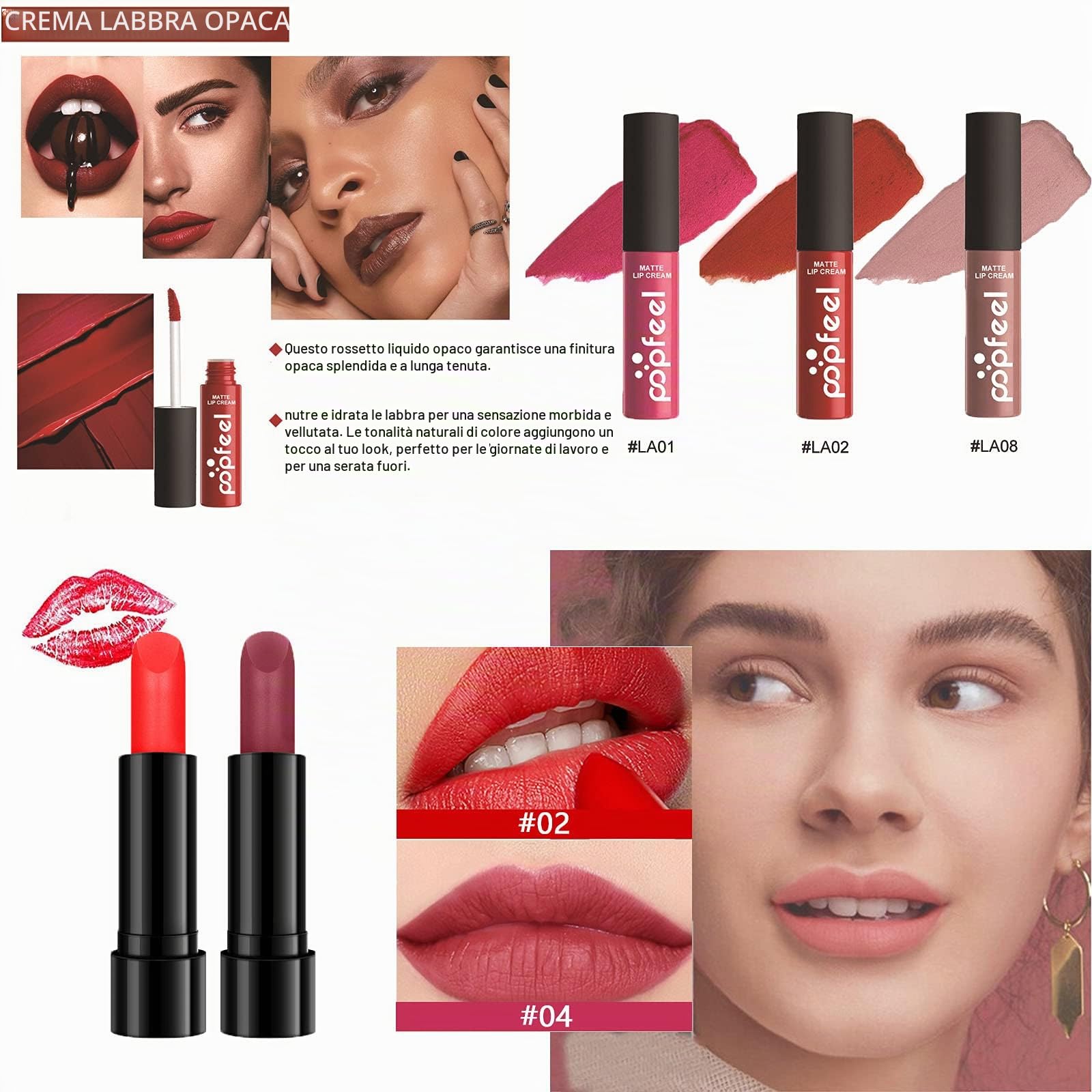 Kit per Trucco Completo, 25 Pezzi Cosmetico Valigetta per Principianti con Ombretti Correttore Rossetto Lucidalabbra Fard ecc - Sorpresa Regalo Trousse di Trucchi, per l'uso quotidiano e viaggio#3