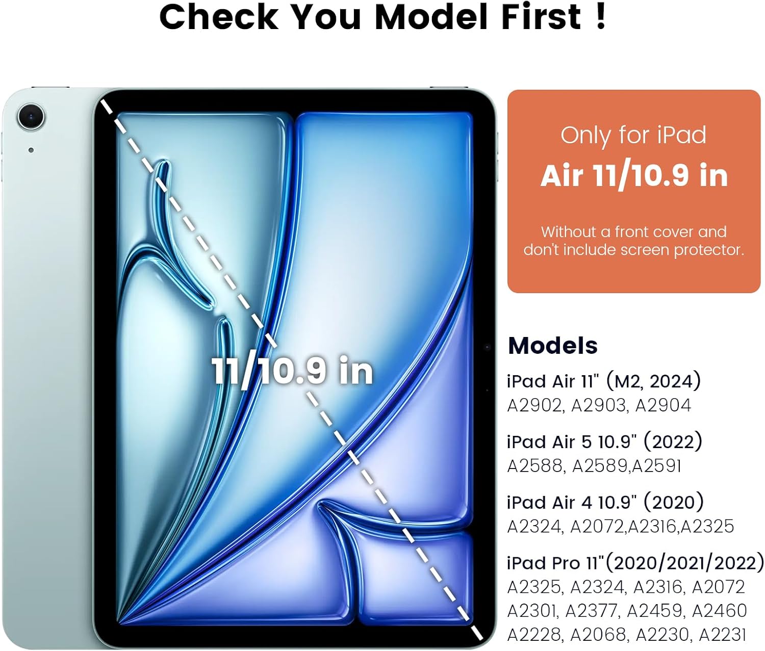 Nillkin for iPad Air 11 inch Case M3 2025 / M2 2024 & iPad Air 5th/4th/iPad Pro 2020 2022 Case, Adjustable Portrait/Landscape Magnetic Stand, Pencil Holder, Sliding Camera Cover