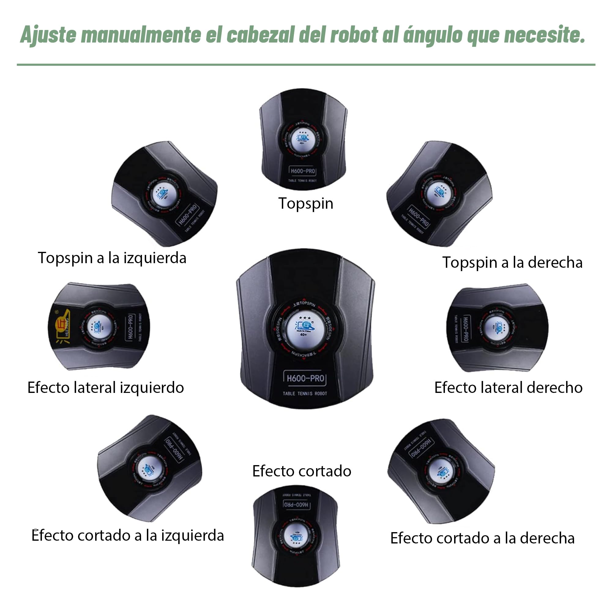 Robot de tenis de mesa con red, máquina automática de tenis de mesa para entrenamiento y ejercicio con mando a distancia, CE/CCC