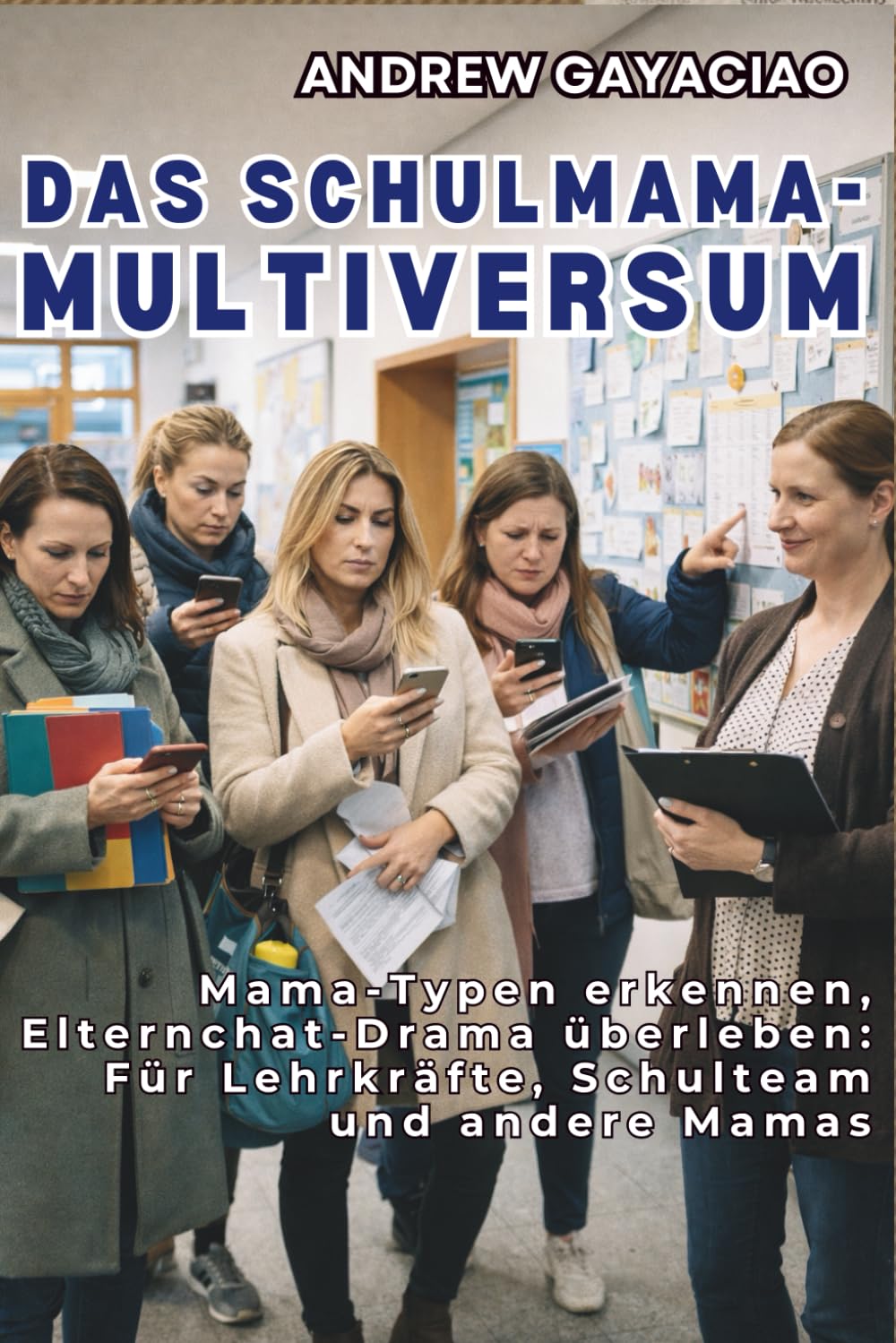 DAS SCHULMAMA-MULTIVERSUM: Mama-Typen erkennen, Elternchat-Drama überleben: Für Lehrkräfte, Schulteam und andere Mamas