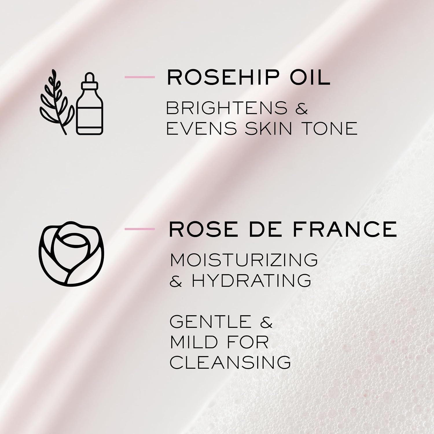 Lancôme Créme Mousse Confort Foaming Facial Cleanser - Comforting Cream Cleanser & Makeup Remover - with Rosehip Oil - 4.2 Fl Oz