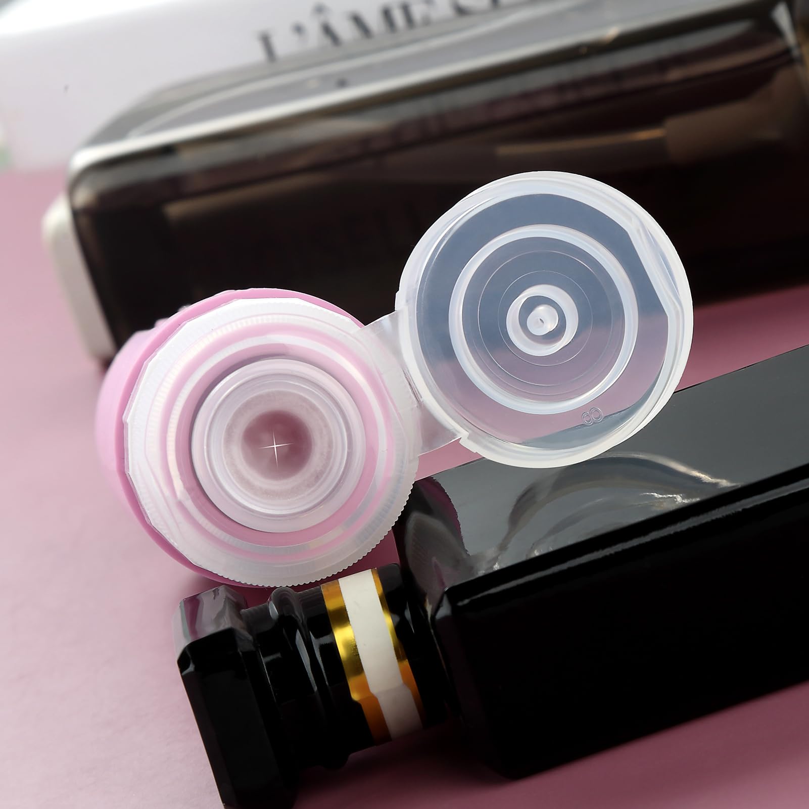 Mrsdry Confezione da 16 bottiglie da viaggio per articoli da toeletta, contenitori da viaggio in silicone oversize per articoli da toeletta, a prova di perdite, ricaricabili per shampoo e balsamo