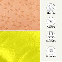 Vista 124 de Dog Bed Mat Soft Comfortable Anti-Slip Bottom Pet Mat Washable Cat Kennel Crate Pad for Small Medium Large Pets 18x24in Hot Pink Beige