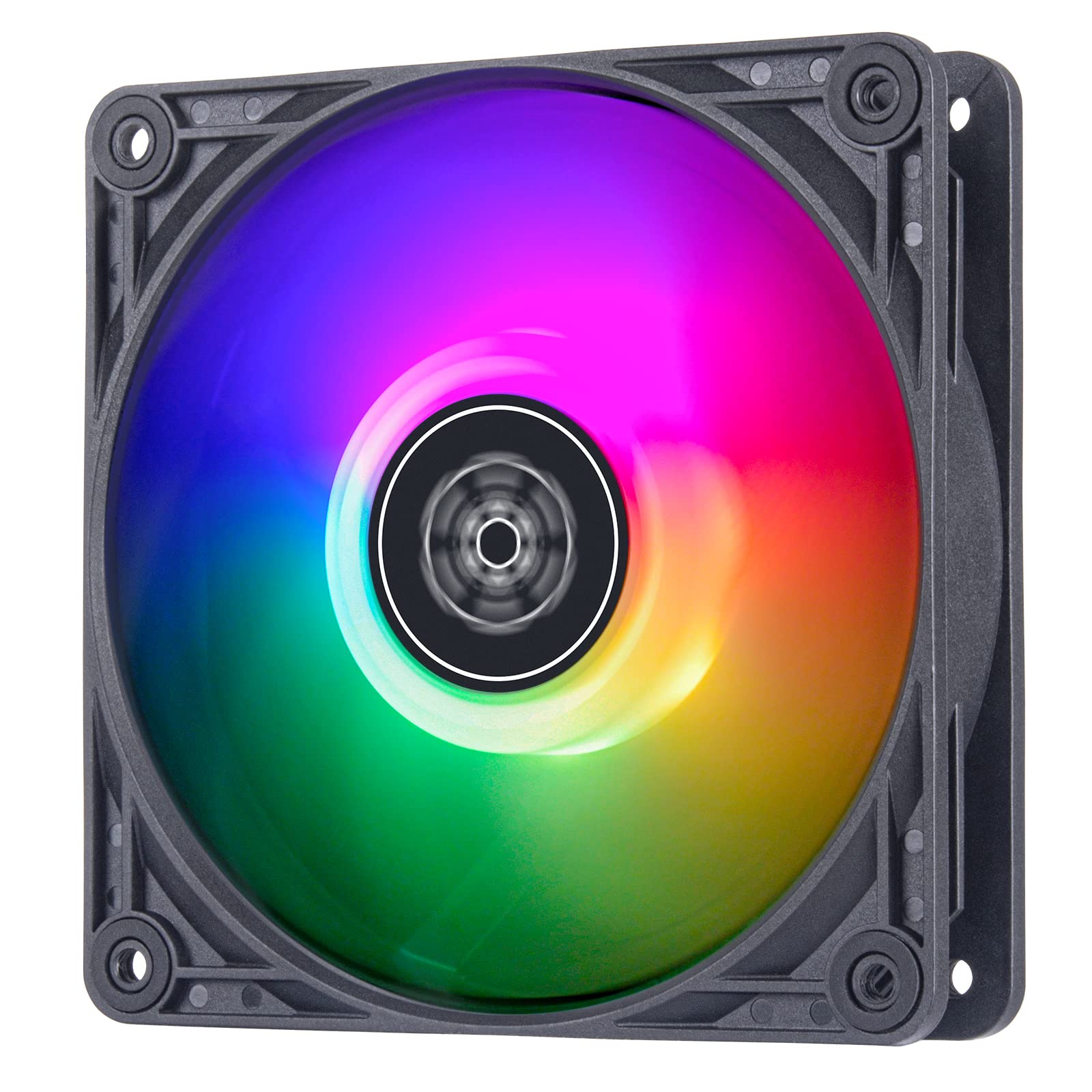 SilverStone VISTA Performance PWM Lüfter, ARGB - 120 mm, Schwarz