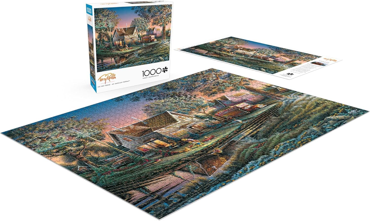 Amazon | Buffalo Games ジグソーパズル テリー・レッドリン 彼の最初