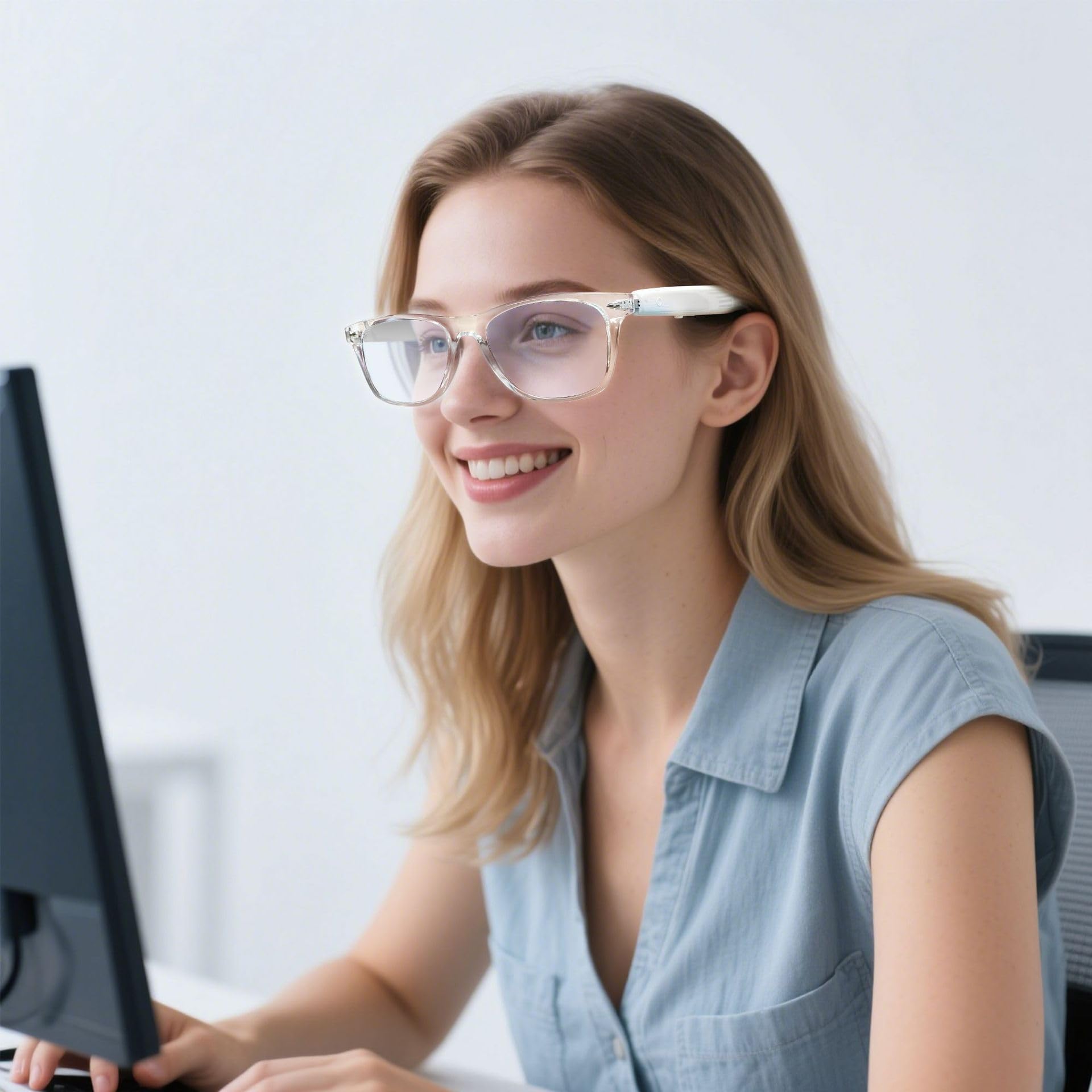 Gafas Bluetooth, Gafas Inteligentes Gafas Traductoras Gafas con IA Smart Glasses Gafas IA Gafas con Bluetooth A