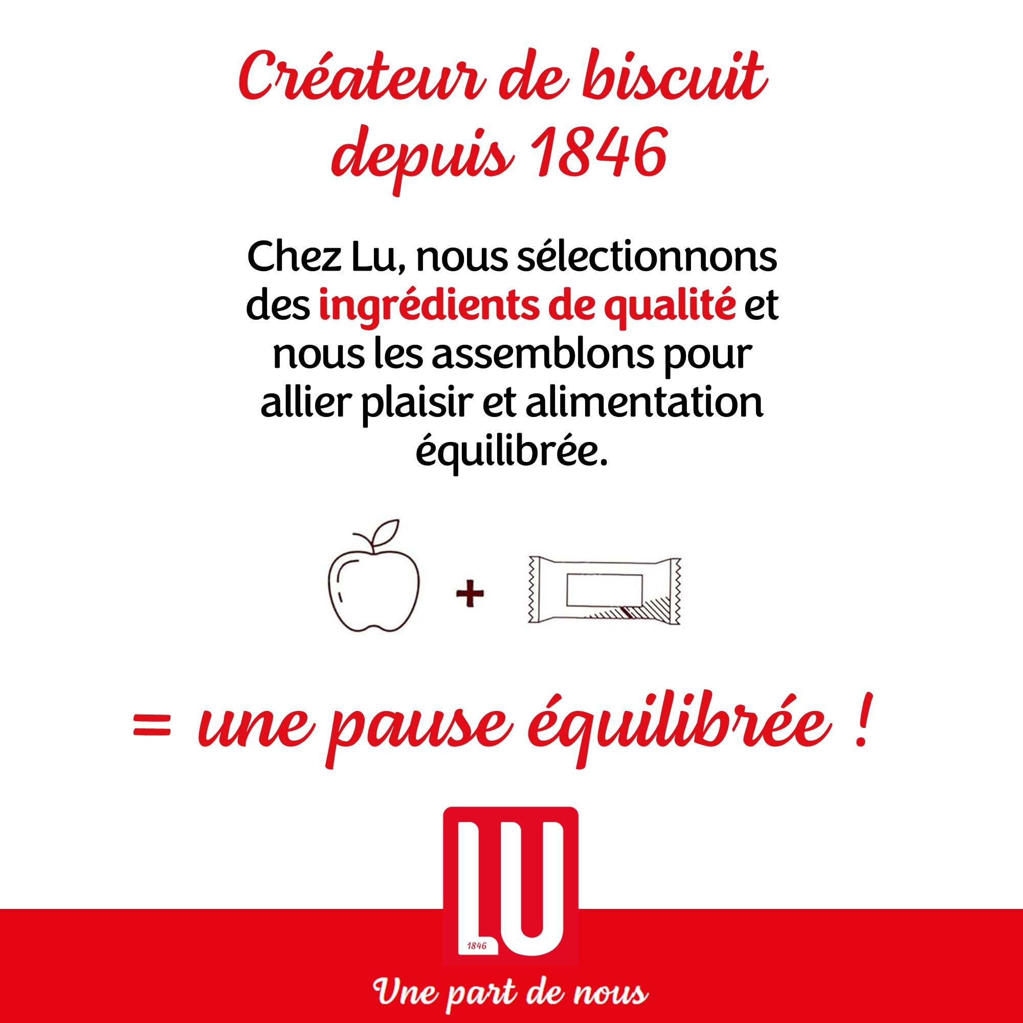 LU - LULU La Coqueline Fraise - 4 Boîtes de 6 sachets de 4 Gâteaux Lulu La Coqueline à la Fraise - Gâteau Moelleux Fourré à la Fraise - Idéal à Emporter pour le Goûter des Enfants - Lot de 4x165g