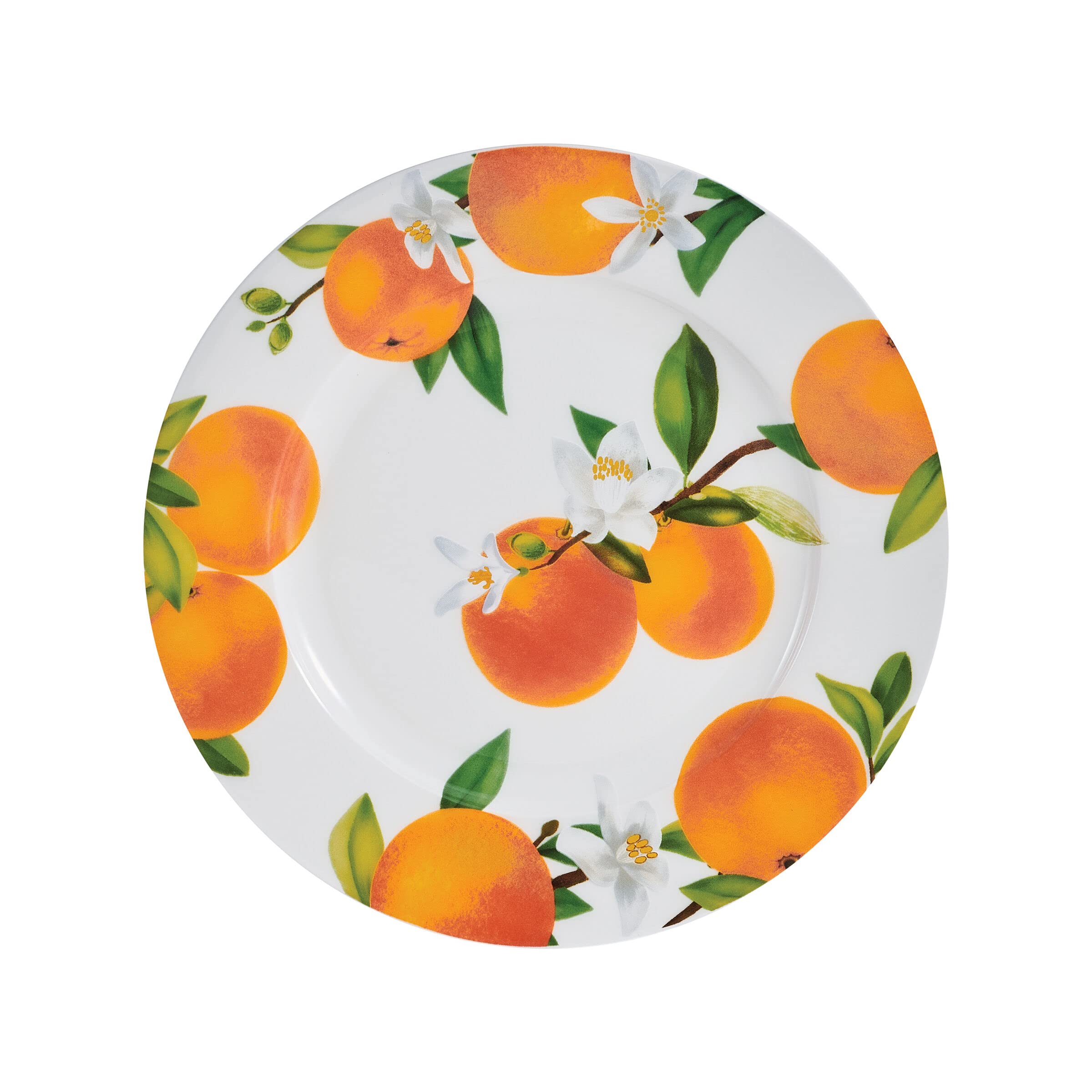 Mikasa Mandarin Bone China - Vajilla ligera resistente a las astillas, 12 piezas, servicio para 4