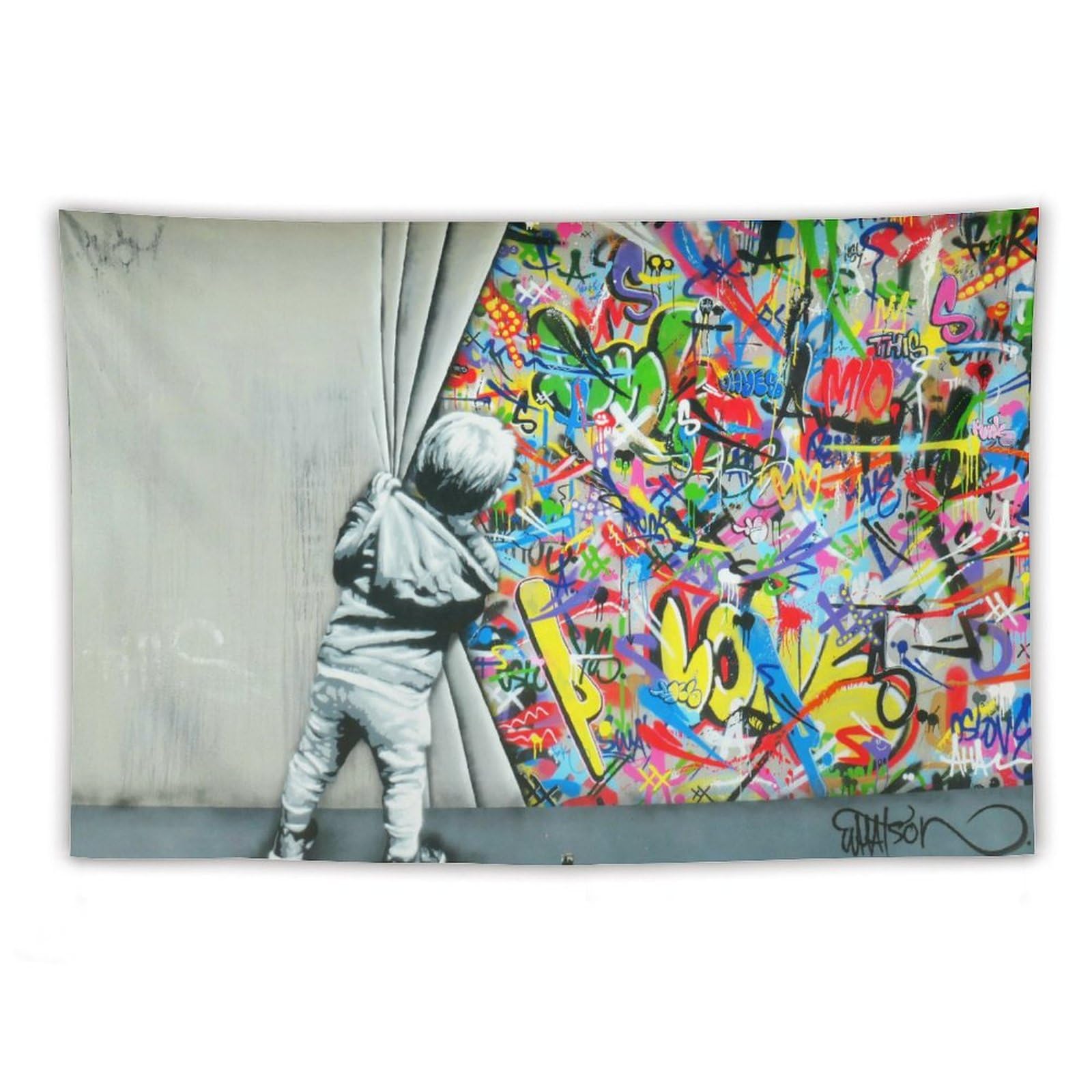 Amazon.co.jp: バンクシー アートパネル バンクシー