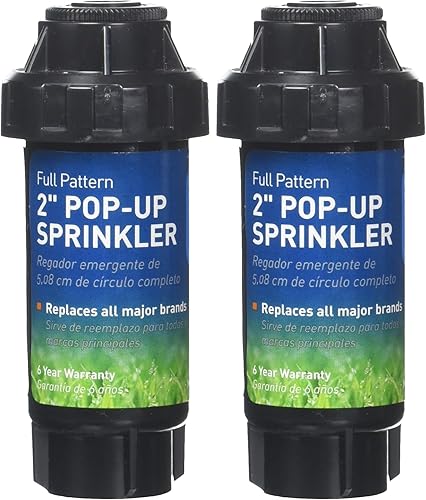 Orbit 54326 Boquilla rociadora de patrón completo, 1 unidad (paquete de 2), color blanco