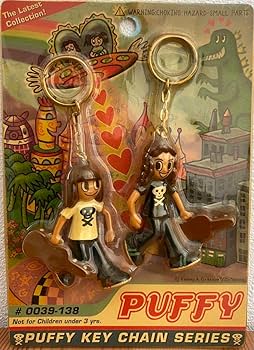 Amazon.co.jp: PUFFY パフィー KEY CHAIN キーホルダー 5種セット