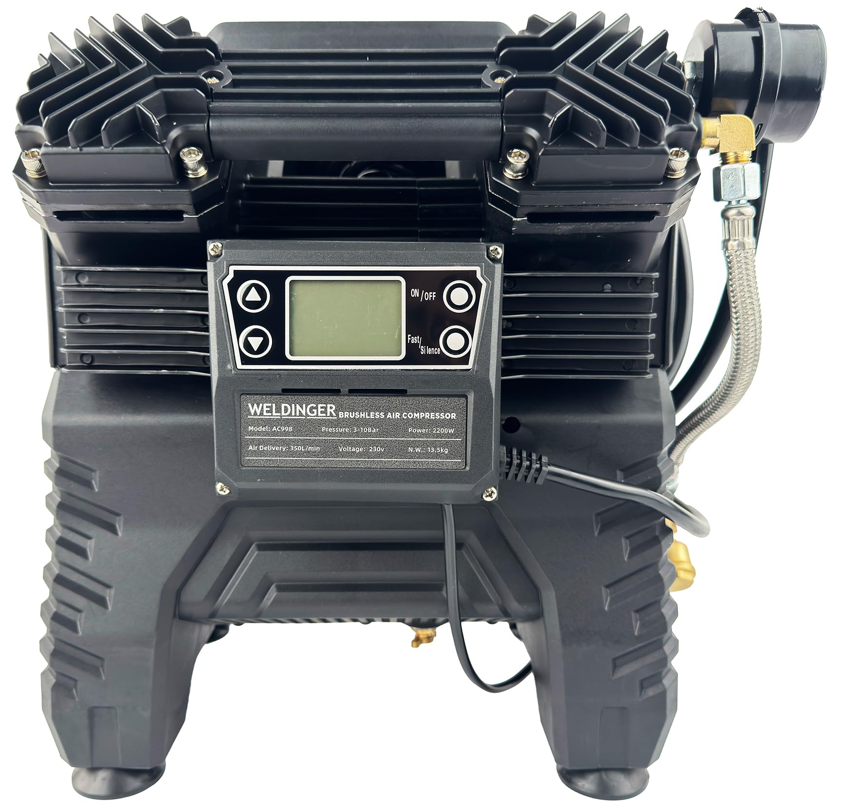 WELDINGER FK 250 pro mini Flüsterkompressor die kompakte Druckluftquelle 2200W