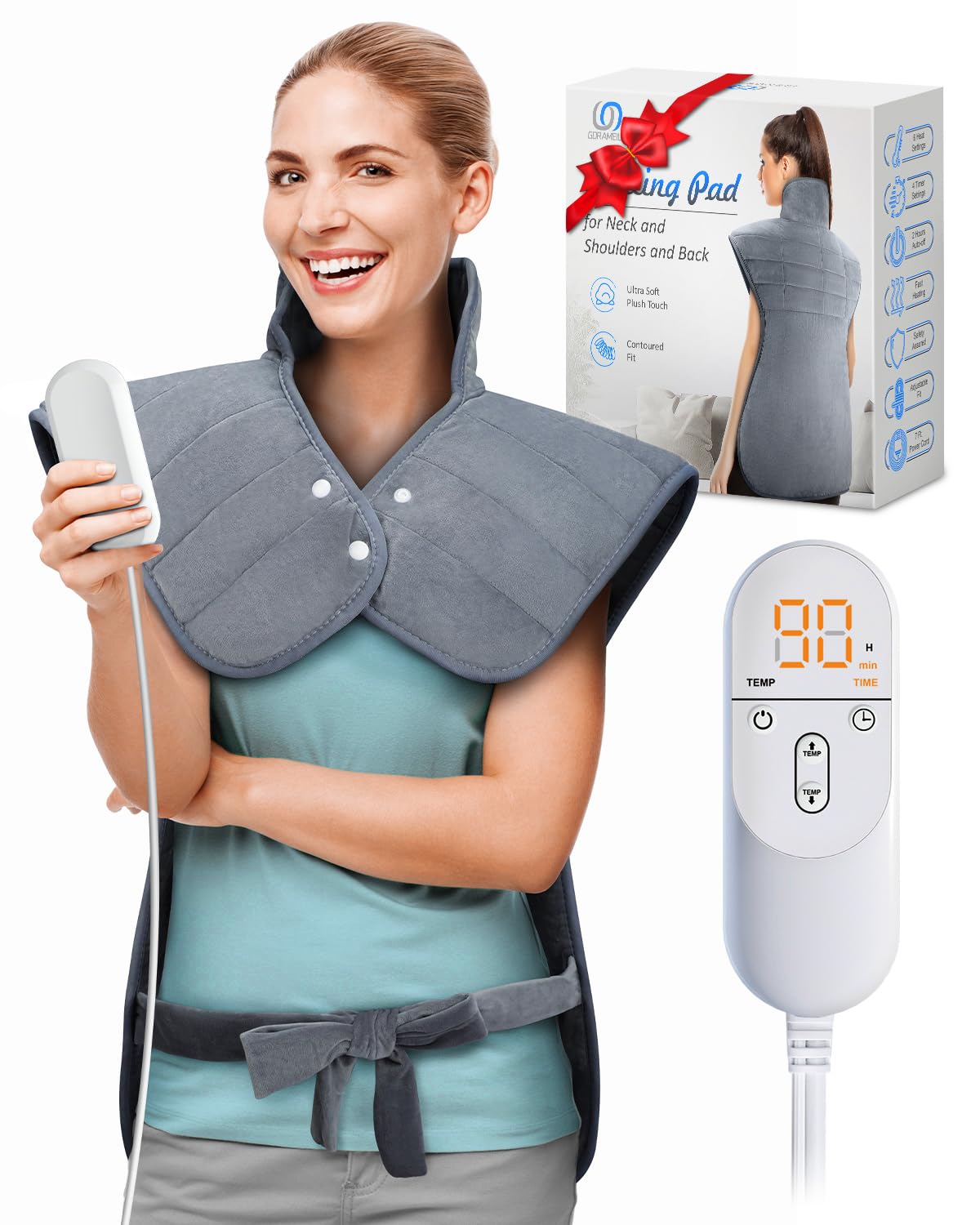 GORAMEILG Weighted Heating Pad