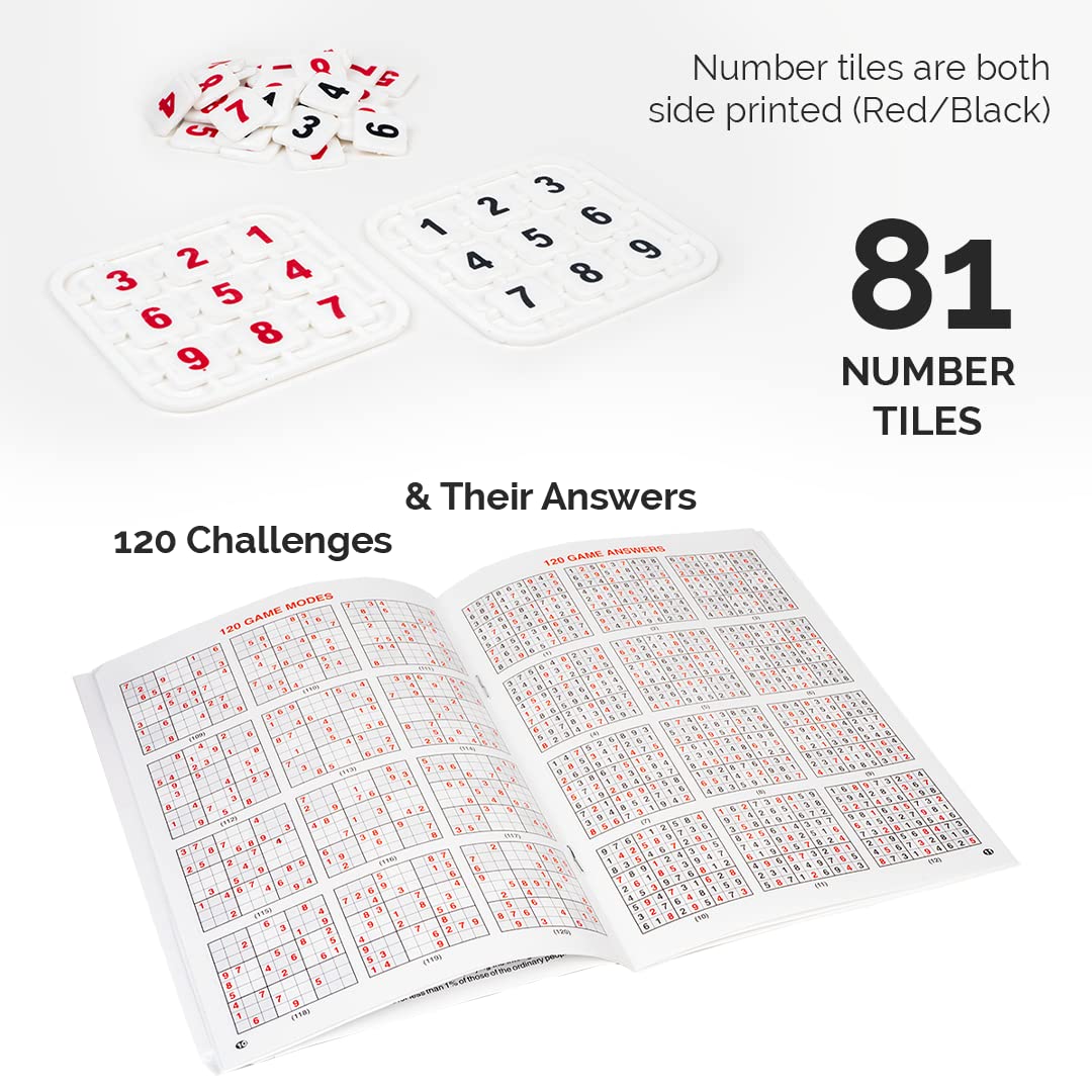 Ratnas Sudoku Challenge Senior Number Puzzle Game (81 Pieces) for Kids - Image 5 thumbnail