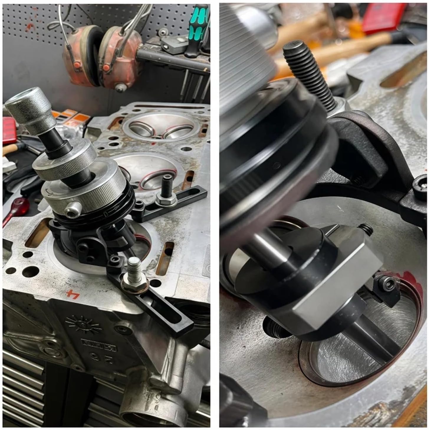 QM 18–65mm General Use Automobile Cylinder Head Compatible with Valve Seat General Reamer Valve Seat Repair Reamer Ring Reamer