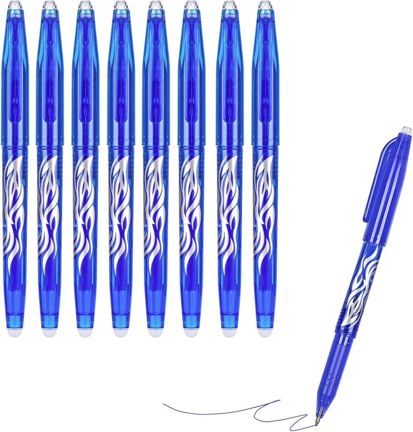 Erasable Gel Ink Rollerball Pens, 0.5mm Liquid Ink Gel Pens Quick