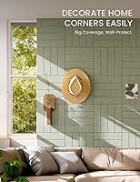 Vista 3 de FLUXYNARA - Tablero de anuncios de fieltro 48 x 36 pulgadas, alternativa al corcho, paquete de 12, 70 lengüetas adhesivas, panel de pared grueso