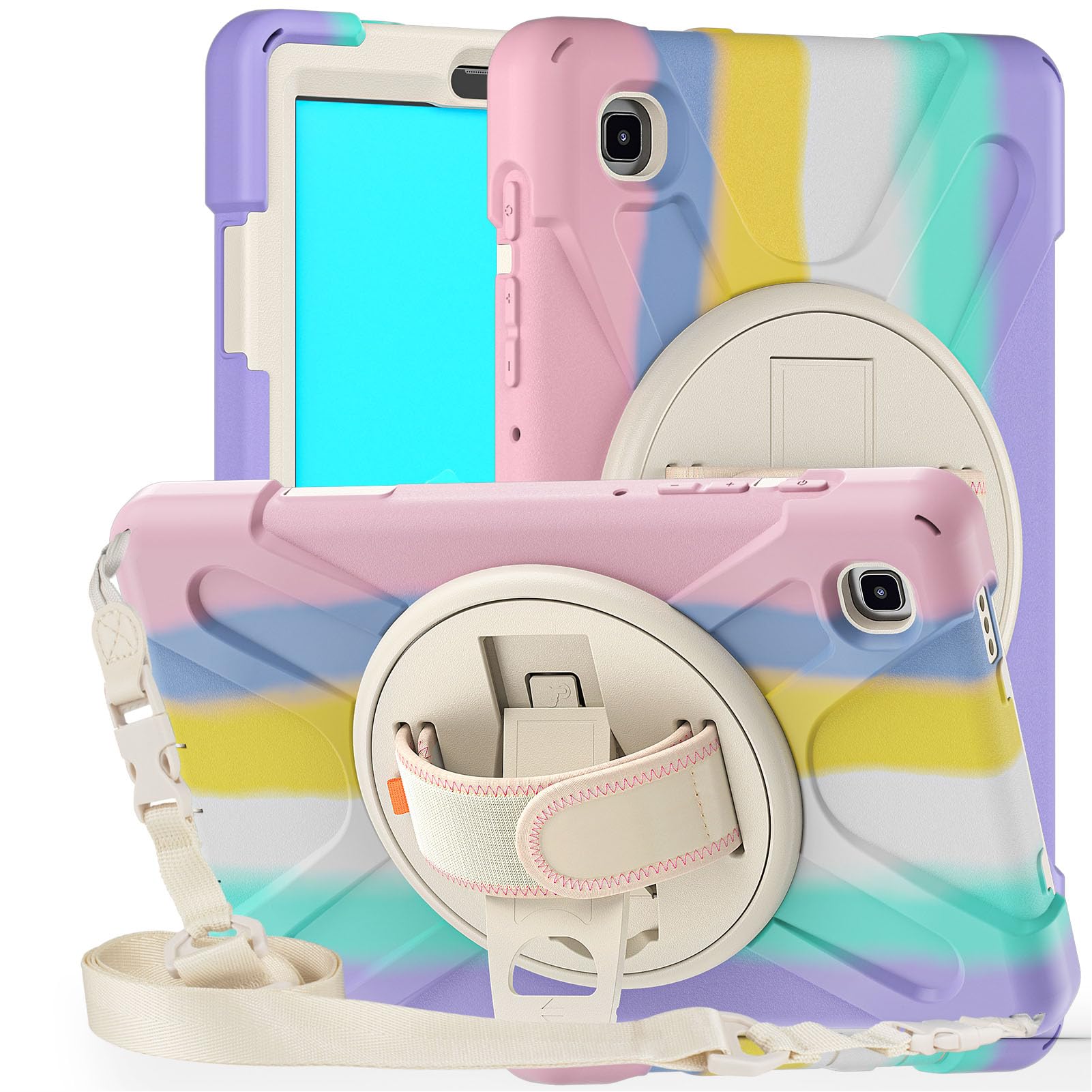 Aramox A7 Lite Custodia Resistente, 8.7in T220 T225 (Dazzling Pink)