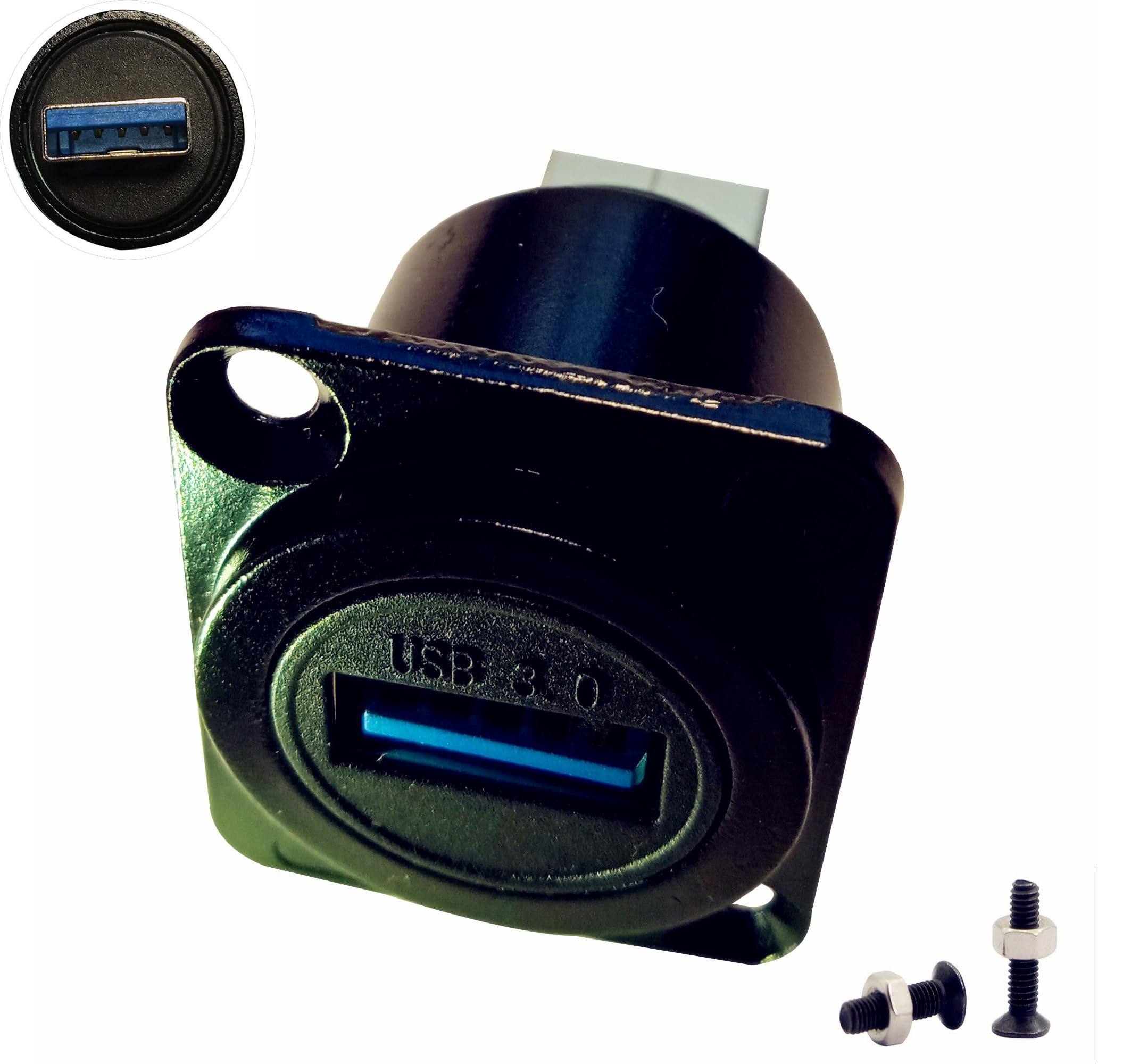 Cavi E Adattatori :: Cavi Per PC :: Cavi USB 2.0 :: Ricable Custom Cavo Usb 2.0 Da Pannello Tipo A Maschio Femmina 3 Metri - Foto 6