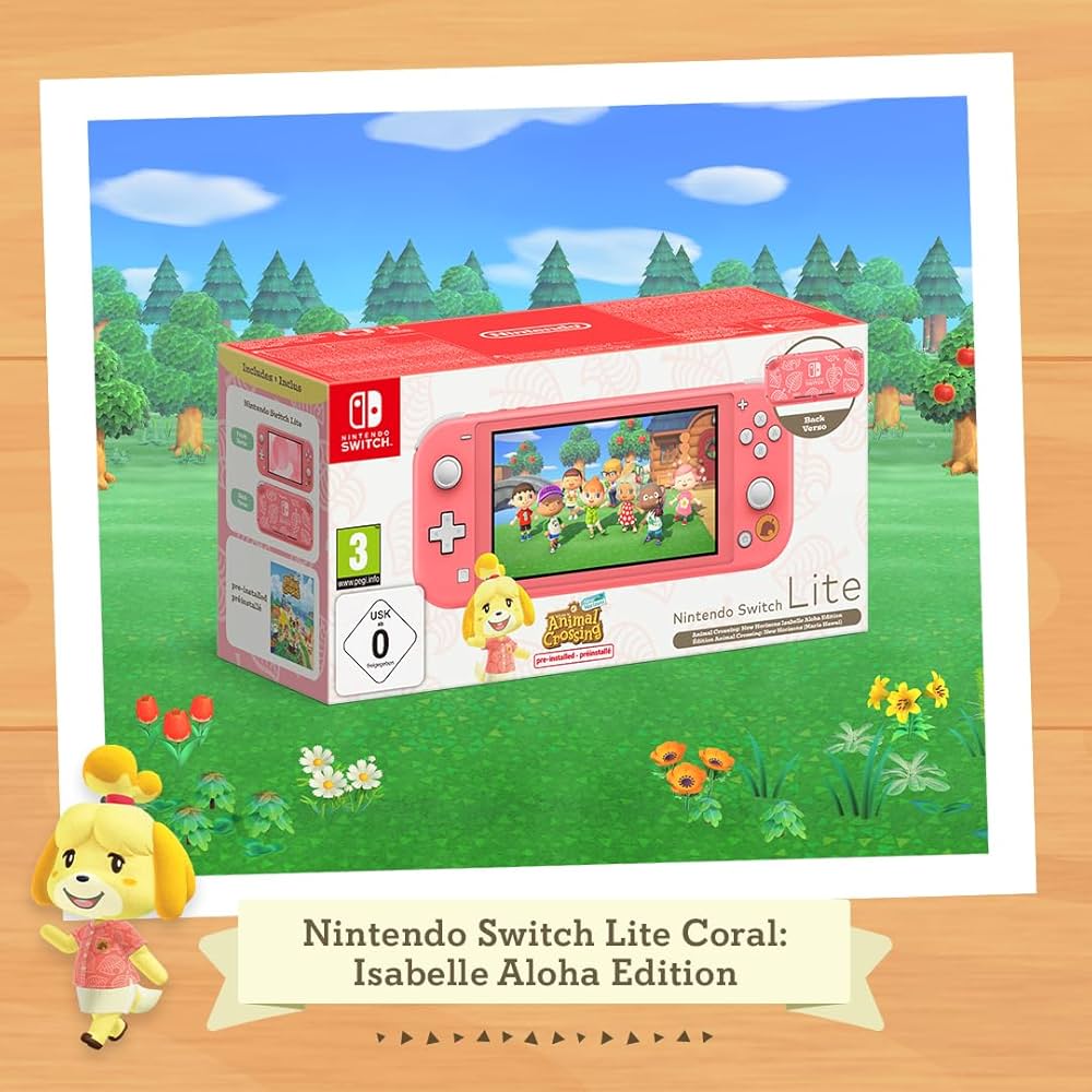 NINTENDO Switch Lite Animal Crossing: New Horizons Isabelle