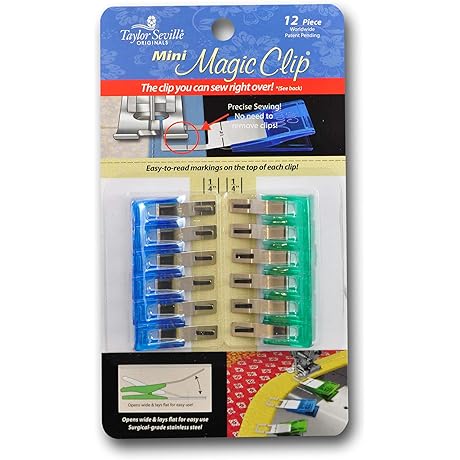 Taylor Seville Originals Mini Magic Clip Sewing and Quilting Clips