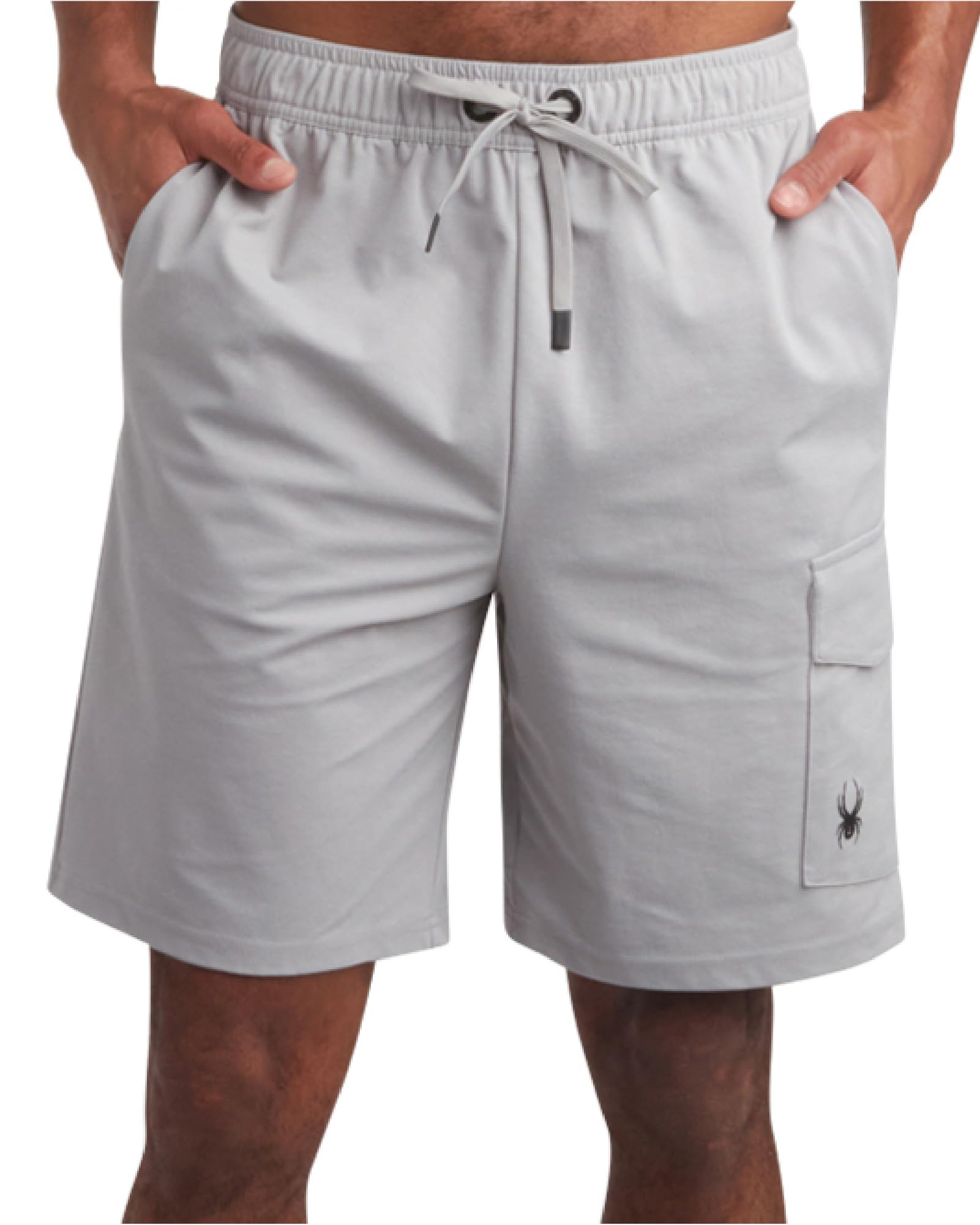 Spyder Mens Athletic Shorts - Stretch Tech Fleece Gym Shorts for Men with Elastic Drawstring Waist & Pockets for Workout