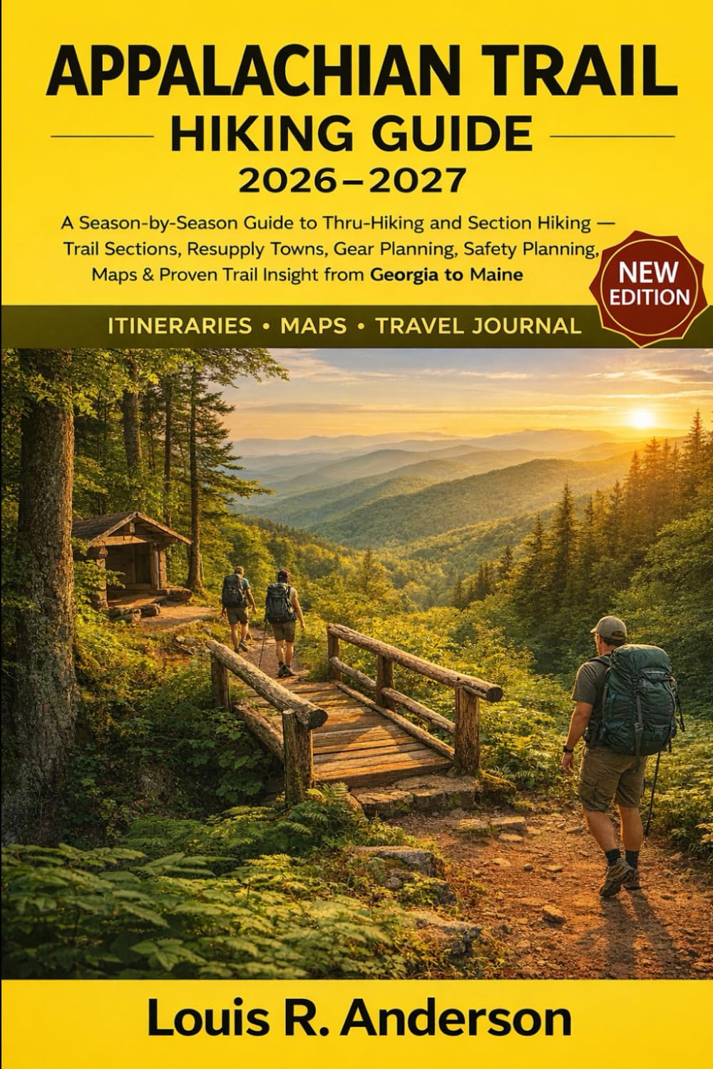 Appalachian Trail Hiking Guide 2026–2027: A Season-by-Season Guide to Thru-Hiking and Section Hiking — Trail Sections, Resupply Towns, Gear Planning, ... & Proven Trail Insight from Georgia to Maine