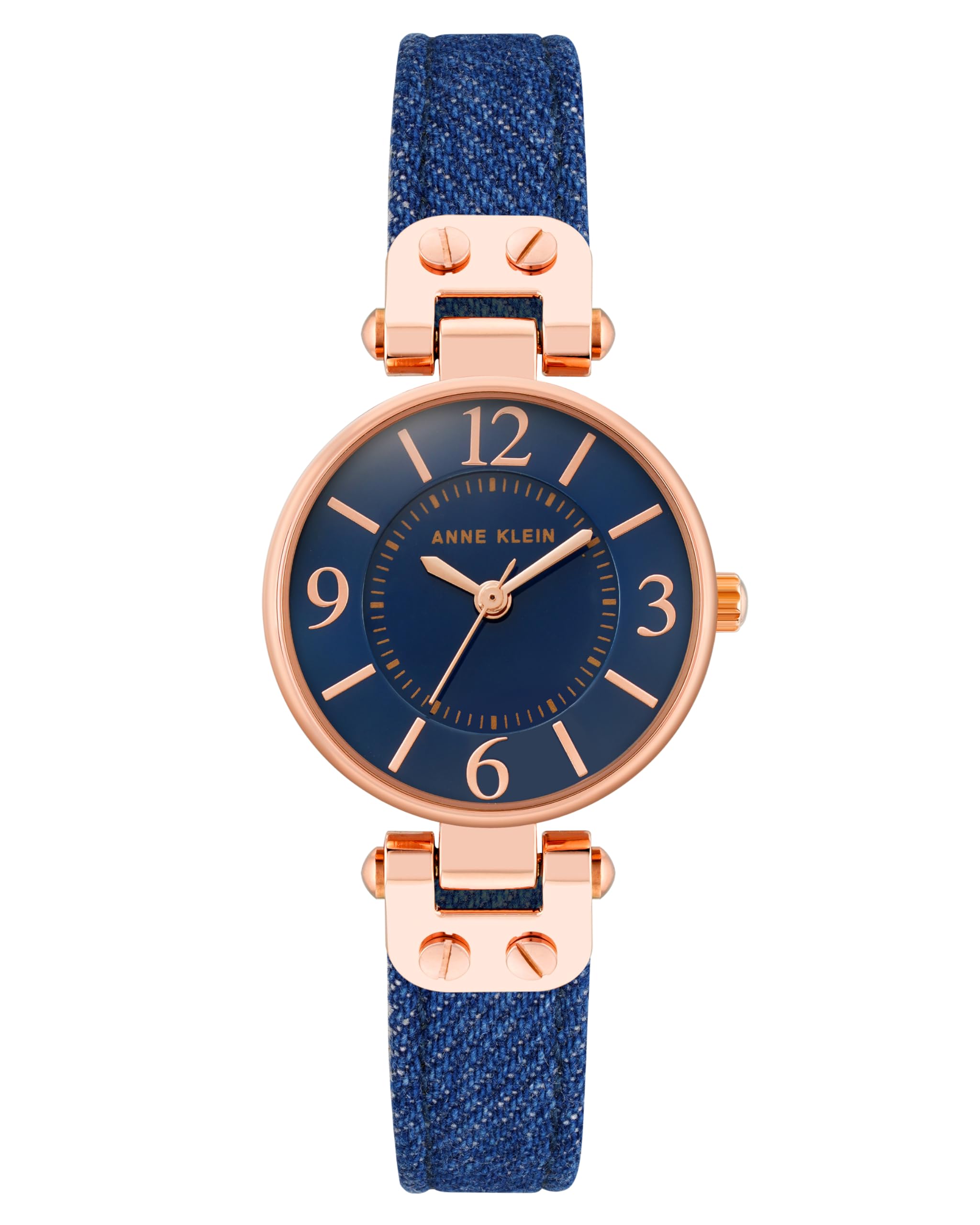 Anne Klein Women's Leather Strap Watch