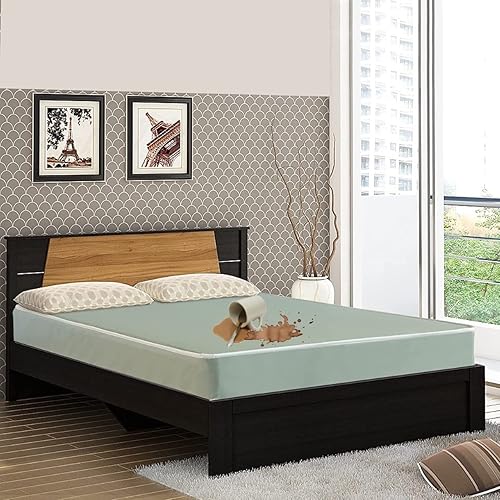 Miniatura 2 de The Original Medical - Colchón impermeable de vinilo de doble cara con parte superior ajustada Mielmoon USA (5 pulgadas, cuna de 33 pulgadas)