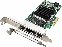 Vista 8 de Tarjeta adaptador de red (NIC) de escritorio Gigabit Ethernet de 1.25G Puerto de cobre RJ45 único 10/100/1000/1250Mbps PCI Express 2.1 x1