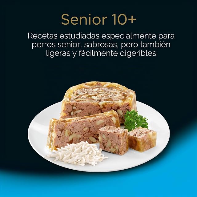 Foto 4 de 5 de Cesar Senior 10+ - Comida para Perros Mayores, selección surtida, 150 g, 24 bandejas - 3600 g
