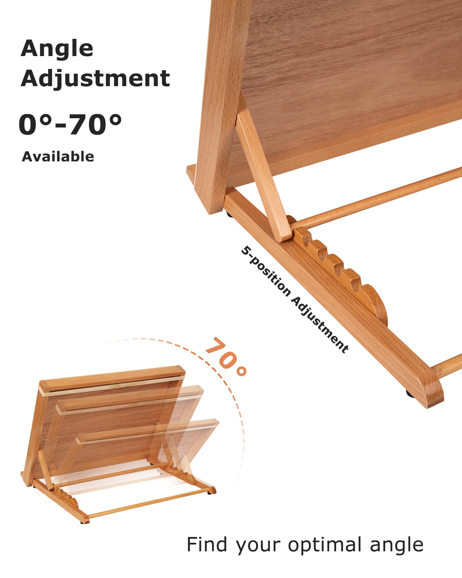 Chevalet De Table Chevalet De Table Planche à Dessin En Bois Pour