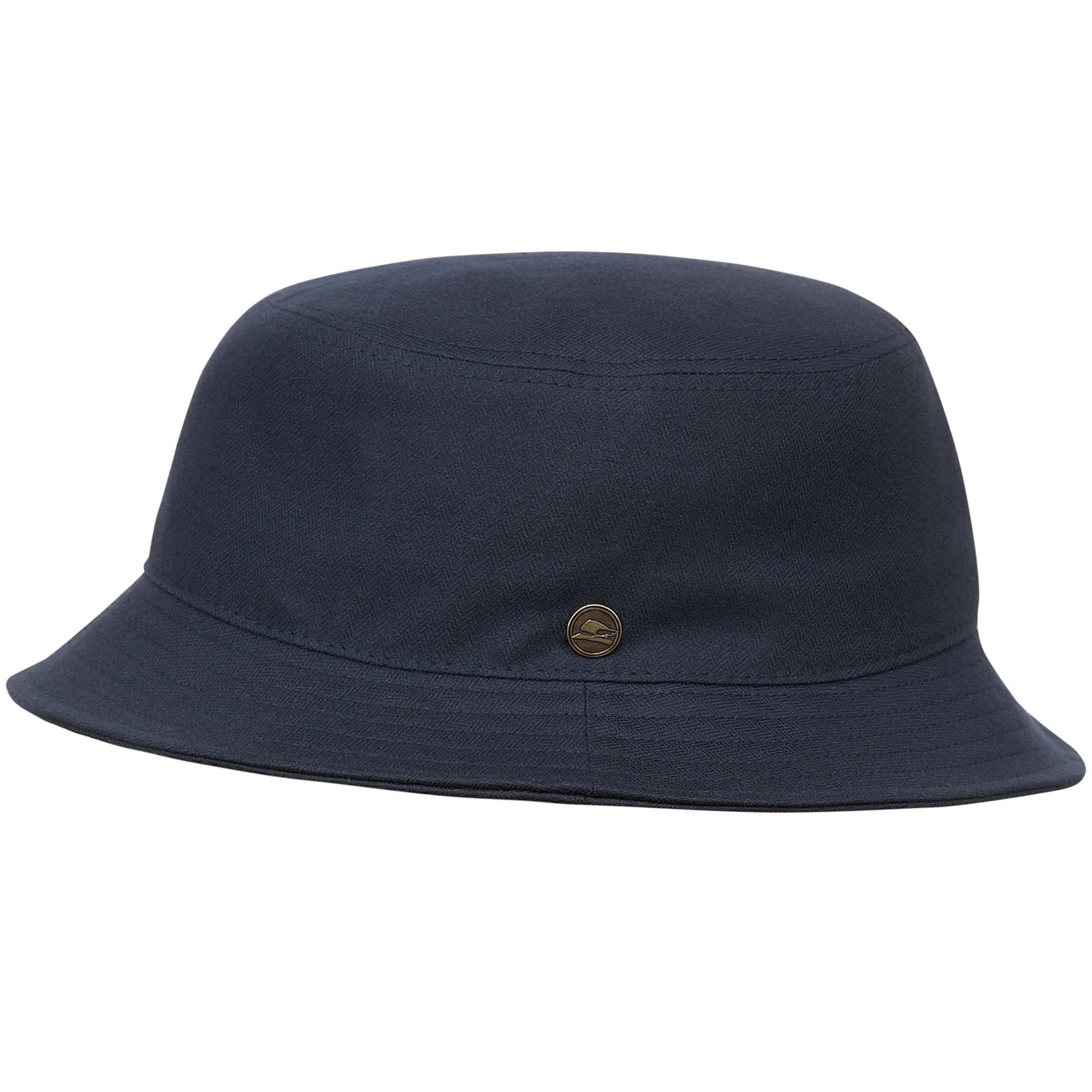 Sterkowski Golf Travel Hat | Waxed Cotton Bucket Hat for Men and Women | Bucket Hat for Women Mens Bucket Hats Summer Hats for Men Fishing Bucket Hat Outdoor Bucket Hat 59 cm Dark Navy