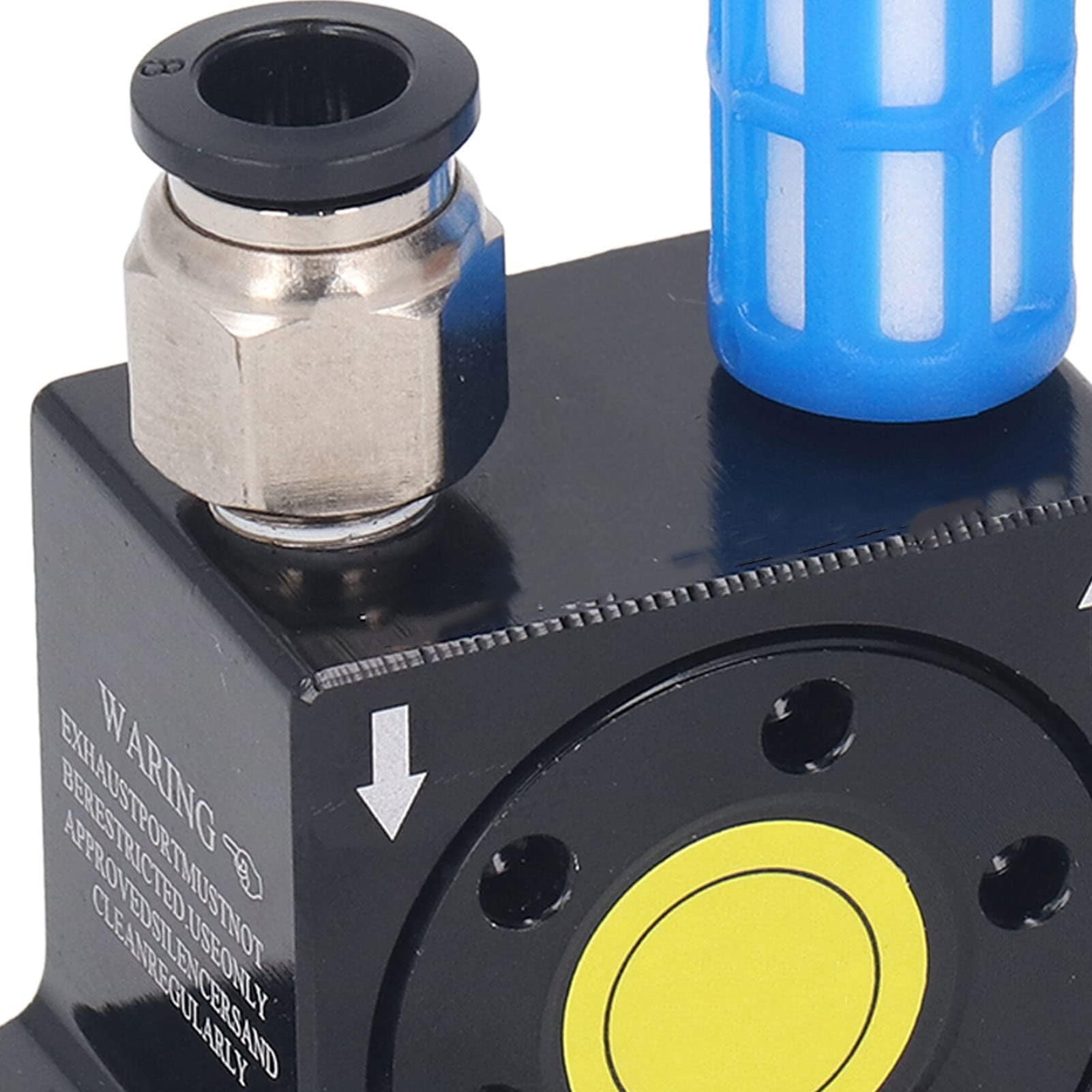 Vibrador de Turbina Neumática G1/8in, 130-210N Fuerza de Vibración, Alta Precisión CNC