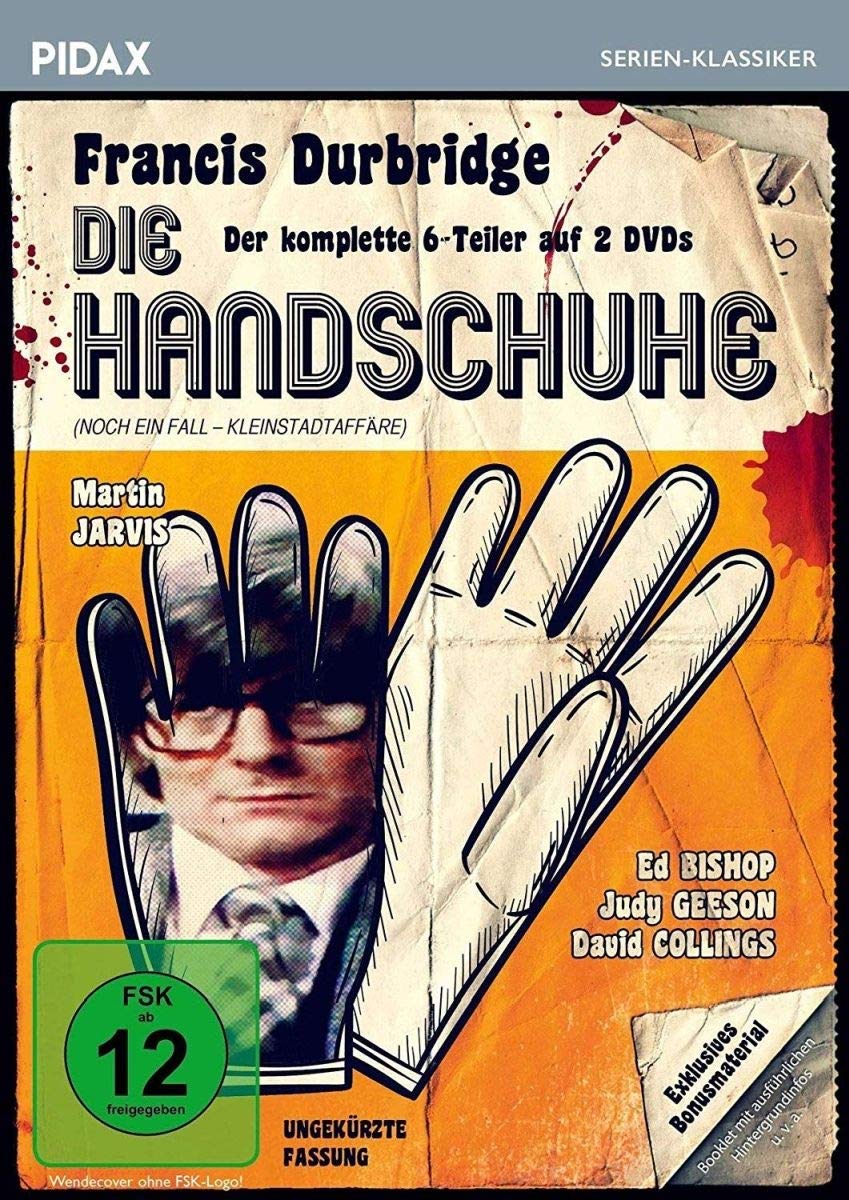 Francis Durbridge: Die Handschuhe / Der komplette 6-Teiler mit exklusivem Bonusmaterial (Pidax Serien-Klassiker) [2 DVDs] [2 DVDs] Martin Jarvis, Judy Geeson, Glyn Houston, Paul Ciappessoni, Martin Jarvis, Judy Geeson: DVD &
