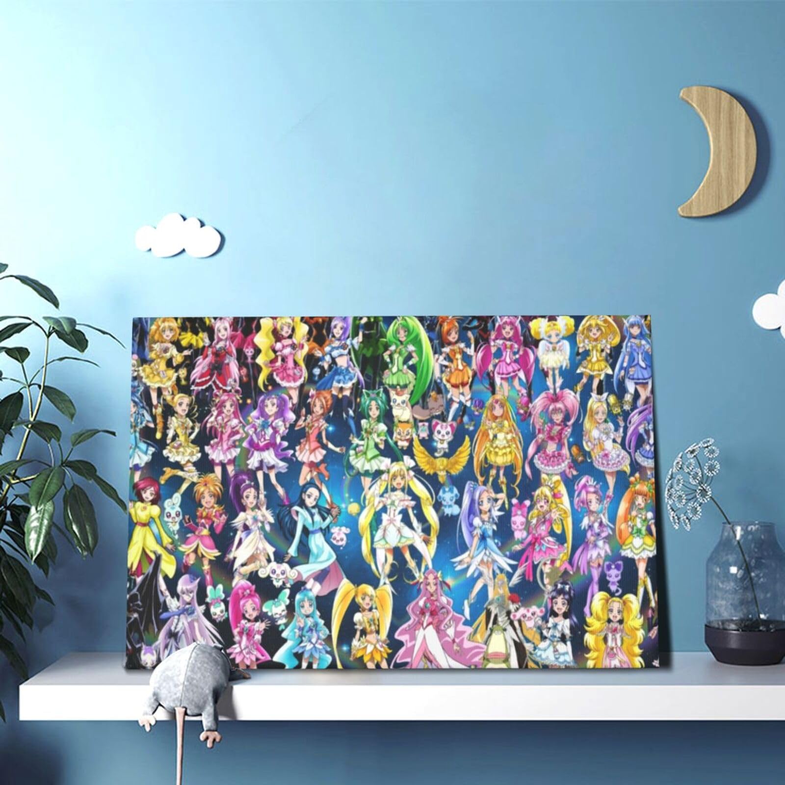 Amazon.co.jp: プリキュア (3) アートパネル キャンバスアート