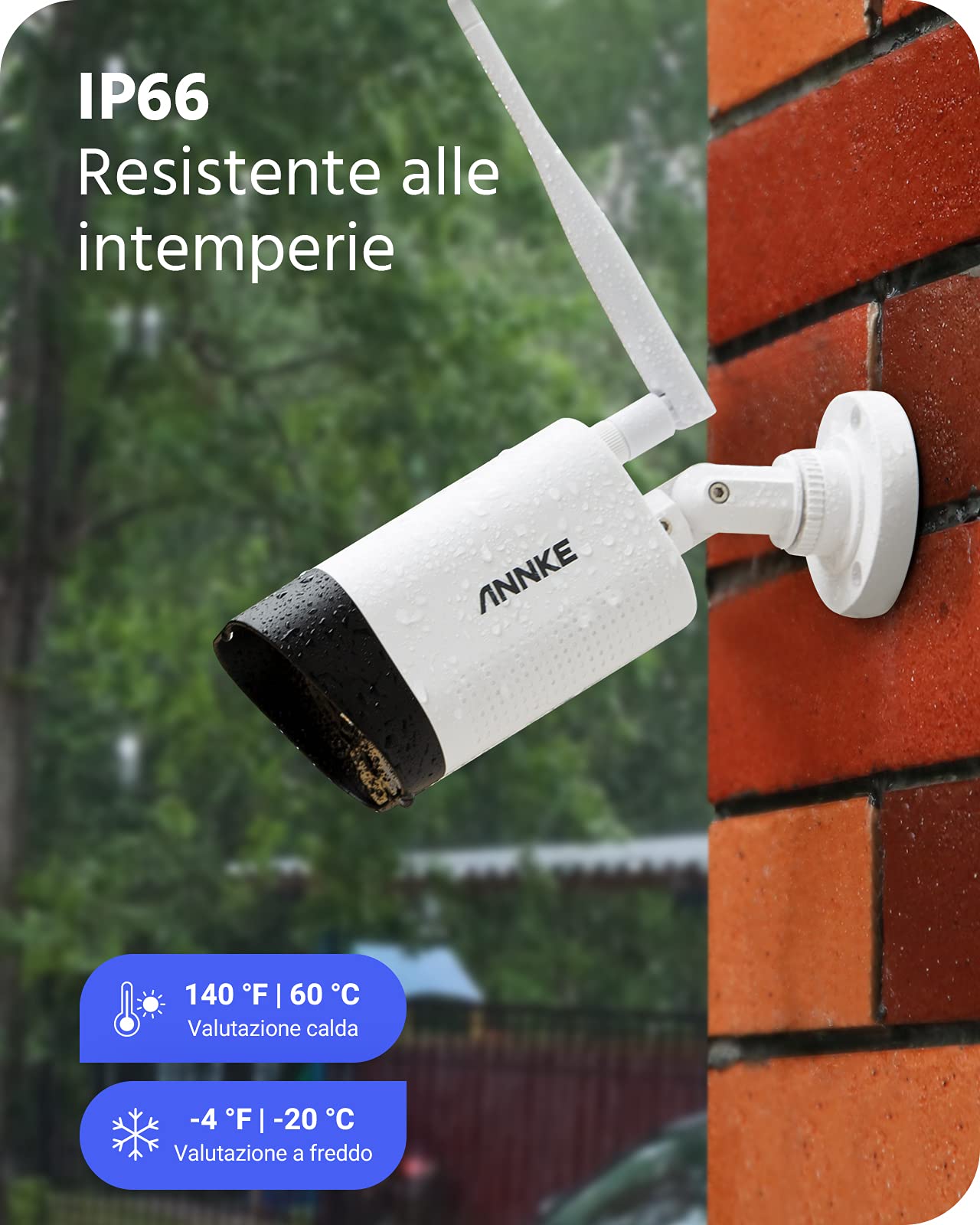 ANNKE Kit de cámara de videovigilancia inalámbrica de 8 canales, 5 MP, NVR FHD, sistema de vigilancia Plug and Play, H.264+, sistema de seguridad, visión nocturna, acceso remoto a 1 TB HDD