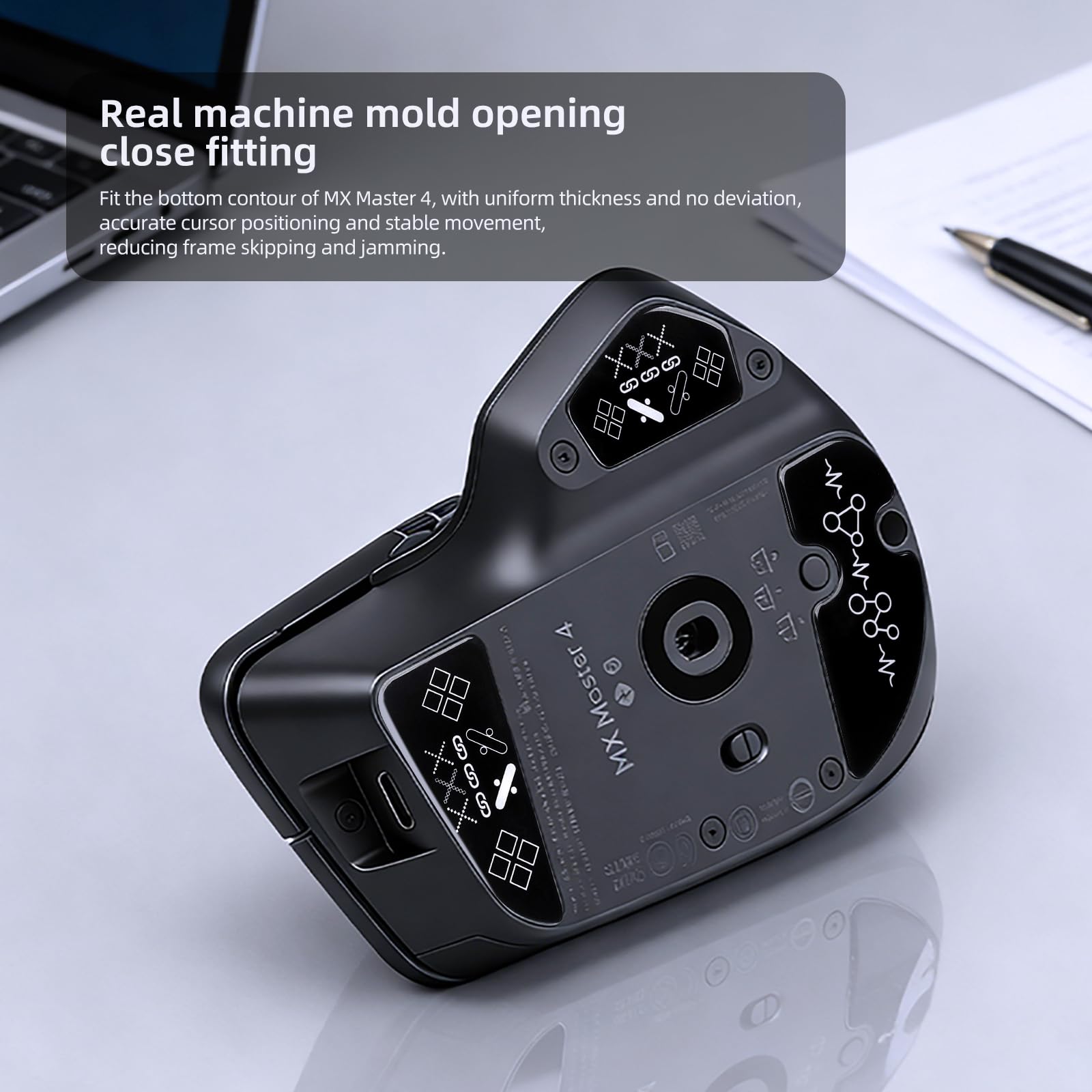 Logicool MX MASTER 4 マウス ゲーミング マウスパッド Amazon.co.jp: immoenuc 強化ガラスマウススケート Logitech MX Master