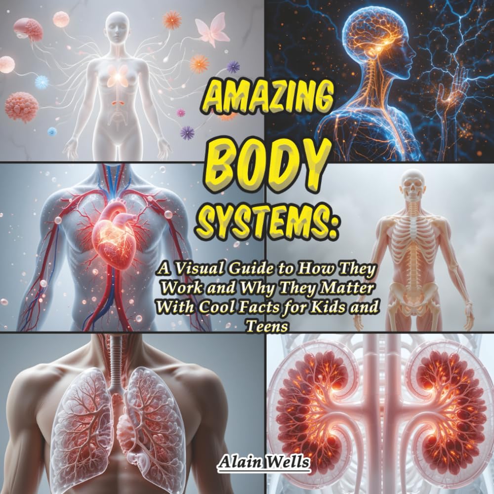 Amazing Body Systems: A Visual Guide to How They Work and Why They Matter With Cool Facts for Kids and Teens