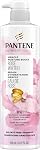 Pantene Nutrient Blends Miracle Moisture Boost Sulfate Free Shampoo with Rose Water, 440 mL