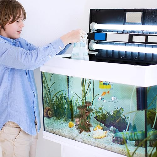 Miniatura 6 de Acuario Paisaje Árbol Tronco Tocón Peces Tanque Decoraciones Artificial Tronco Ornamento Escondite de peces Decoración de acuario