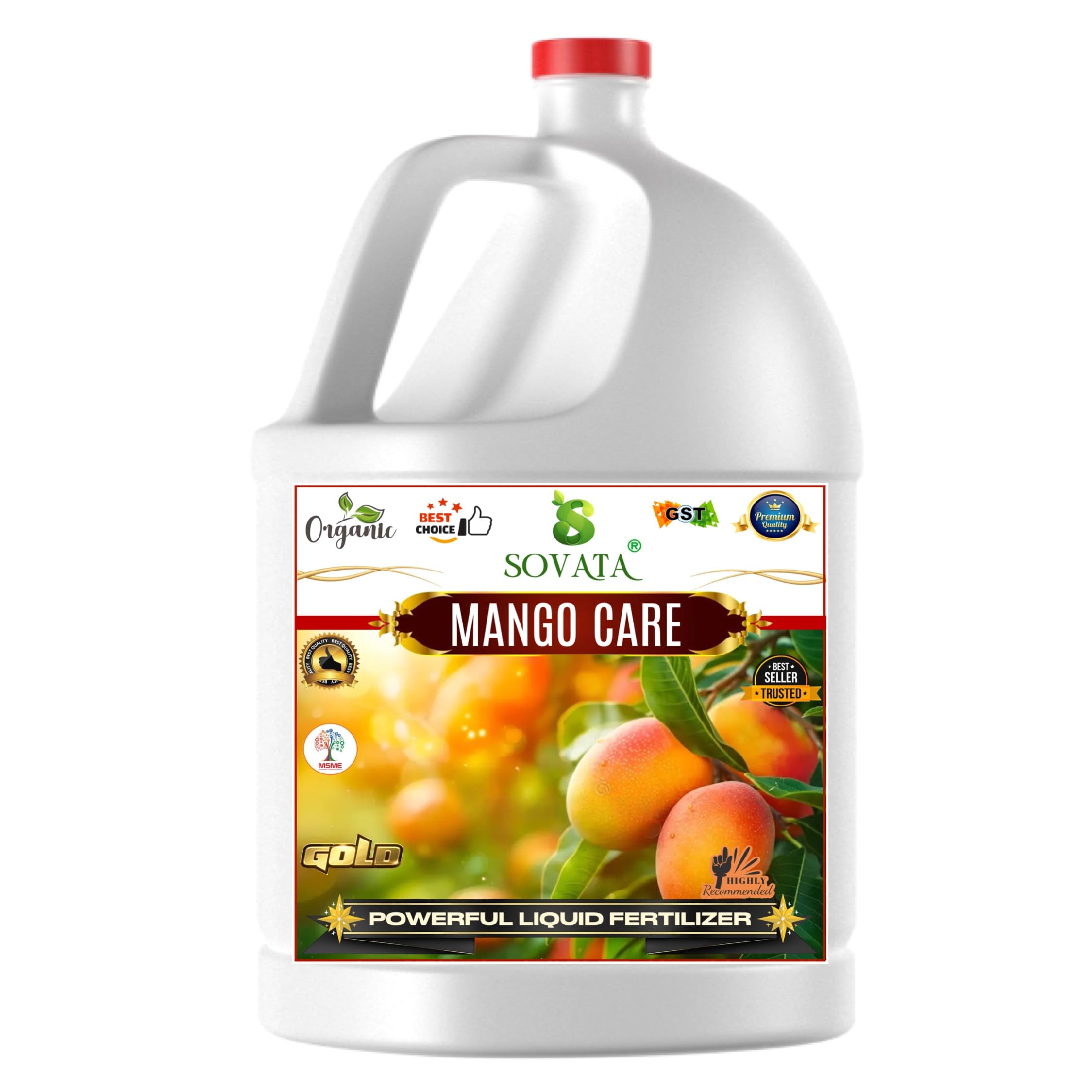 Sovata® Mango Care, Essential Organic Powerful Liquid Fertilizer for Fast Growth and Heavy Fruiting of Mango Plants. (1000 ml)-image-44