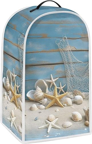 Vista 41 de 250 Years of America Blender Cover for Kitchen Countertop Beach Small Appliance Dust Cover Kitchen Decor Food Processor Protector with Handle